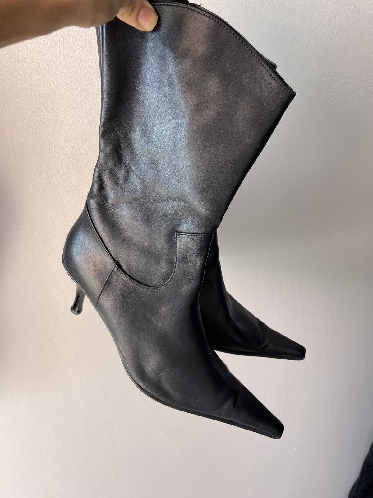 Vintage 00’s leather boots Size US 7.5 / IT 37.5 - 16 Thumbnail