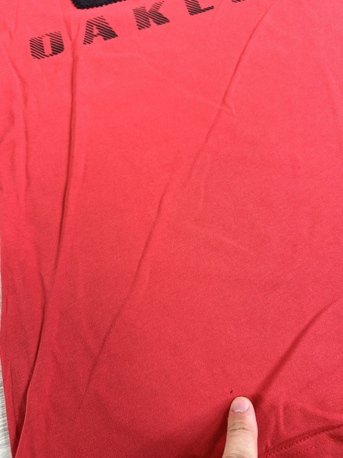 Oakley OAKLEY Big logo center T-shirt faded color size XS Size US XS / EU 42 / 0 - 5 Thumbnail