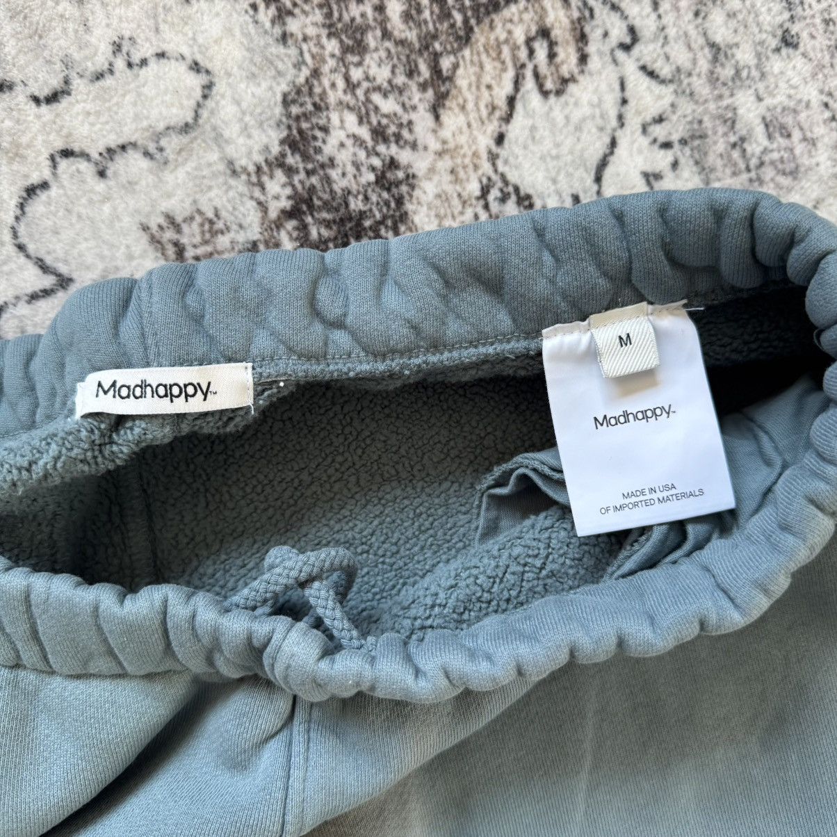 Madhappy Madhappy Classic Fleece Sweatpants Teal Size US 32 / EU 48 - 4 Thumbnail