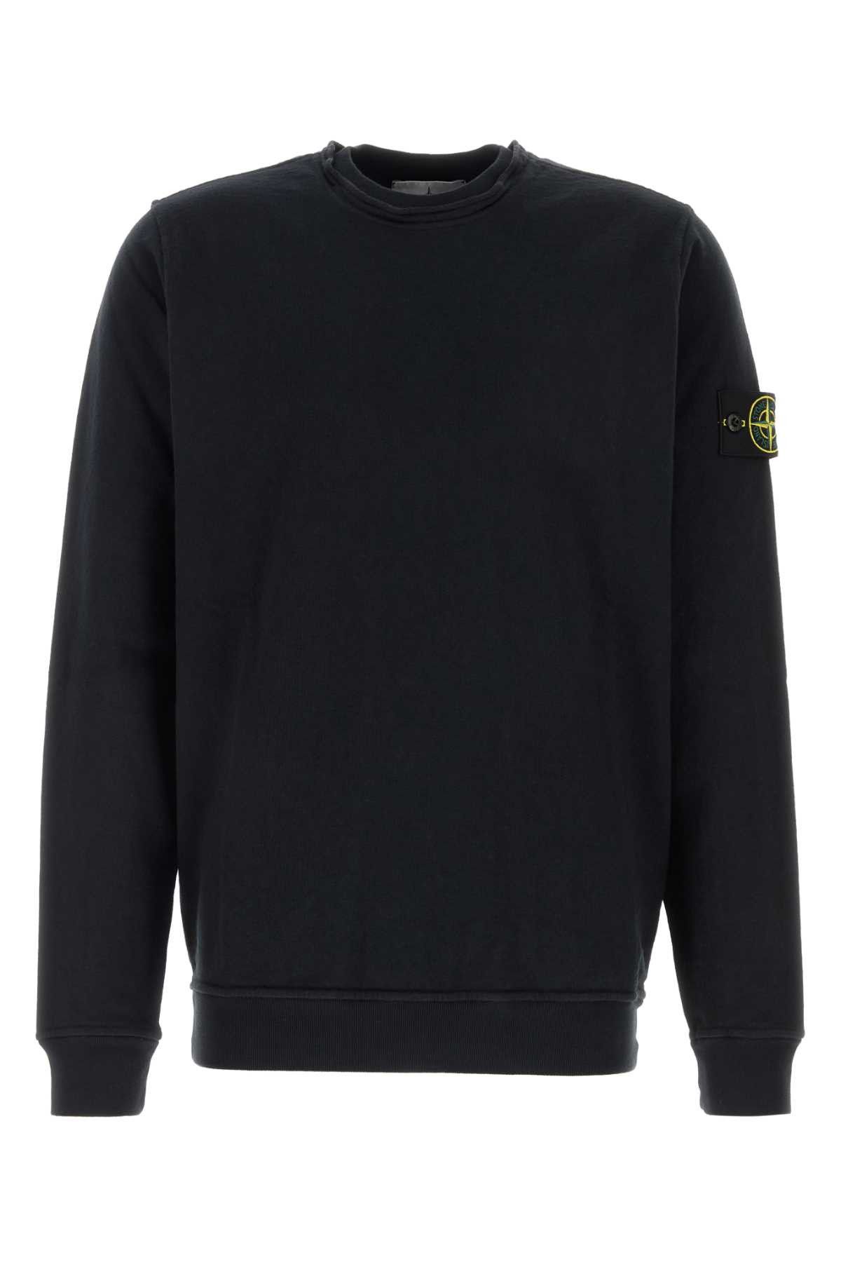 Stone Island Midnight Blue Cotton Sweatshirt Size US S / EU 44-46 / 1 - 1 Thumbnail