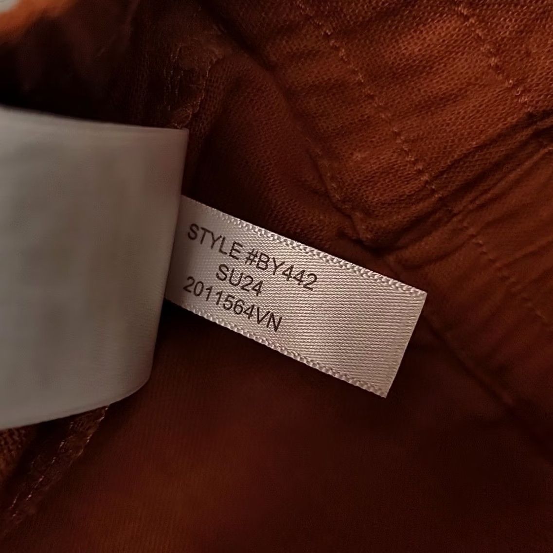 J.Crew J. Crew Shorts Womens XL Rust Linen Blend Elastic Waist Drawstring Comfy NEW Casual Outdoor Pocket Quiet (adjusted to fill 200 char limit?) Size 40" / US 18 - 5 Thumbnail