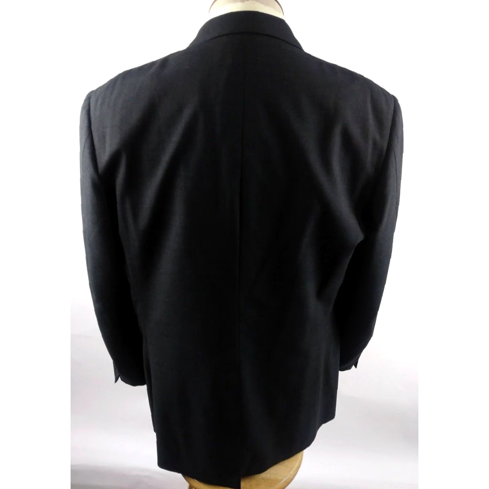 Brooks Brothers Brooks Brothers Blazer Mens 43 Long Gray Wool Three-Button Single-Breasted Jacket Coat Notch Lapel Long Sleeve 100% Wool Regular Department Men Size 46R - 5 Thumbnail