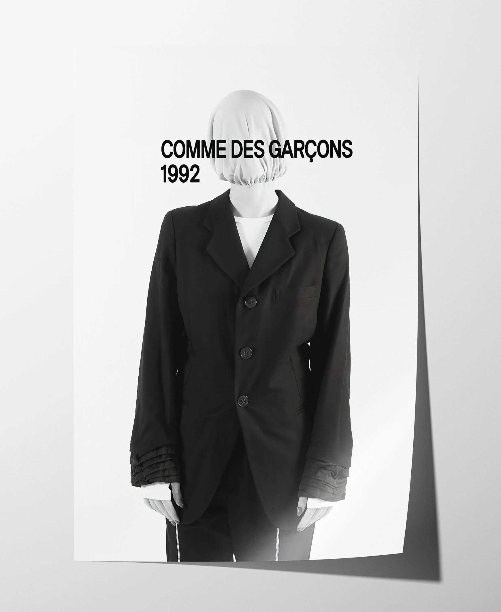 Comme des Garcons Comme Des Garcons Poster Print Gift Vintage Archive Size ONE SIZE - 1 Thumbnail