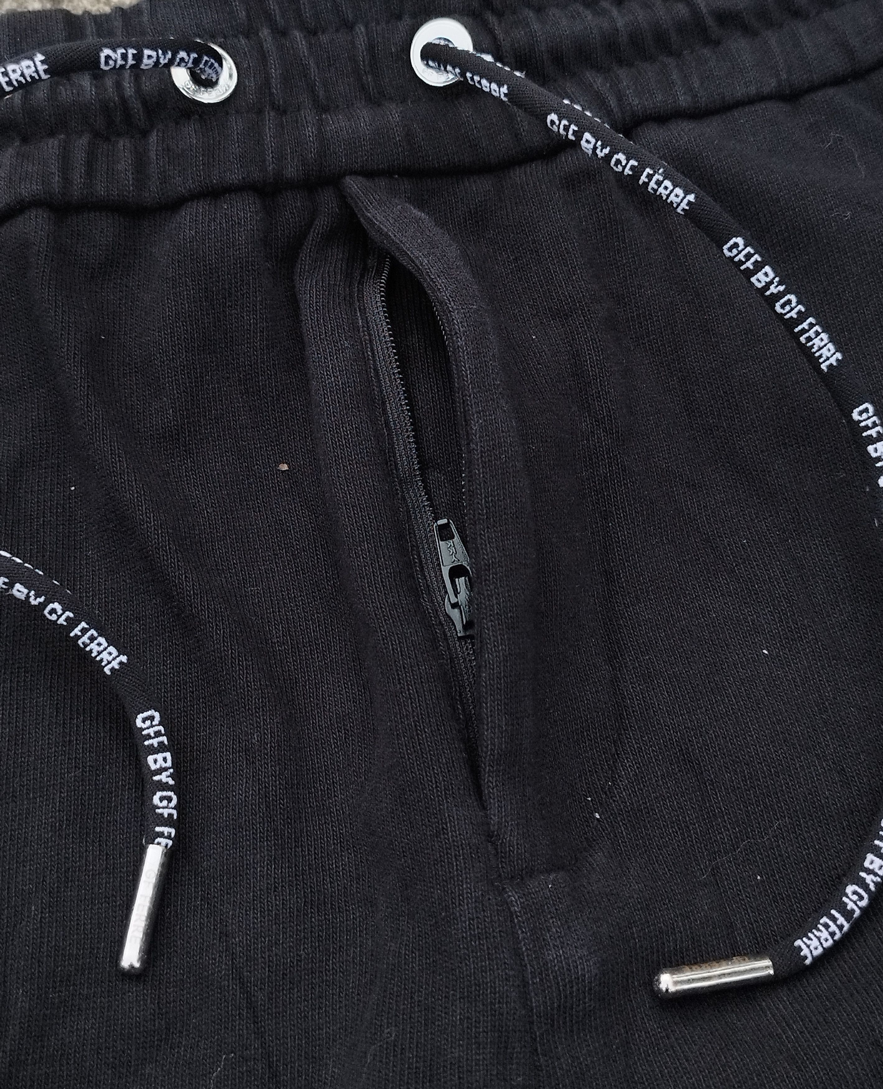 GF Ferre × Gianfranco Ferre Gf Ferre black sweatpant Size US 30 / EU 46 - 5 Thumbnail