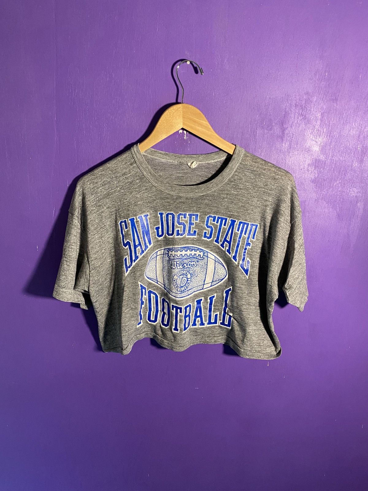 Other Vintage 70s San jose state football crop top Size XL / US 12-14 / IT 48-50 - 1 Thumbnail