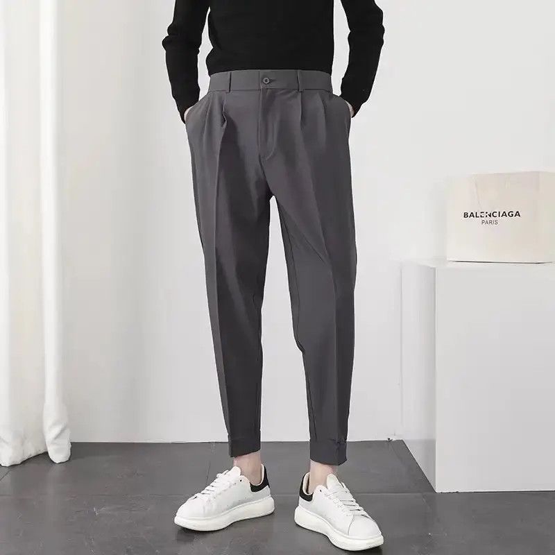Japanese Brand × Vintage Casual Pants Elastic Waist Trousers Streetwear Size US 32 / EU 48 - 1 Thumbnail
