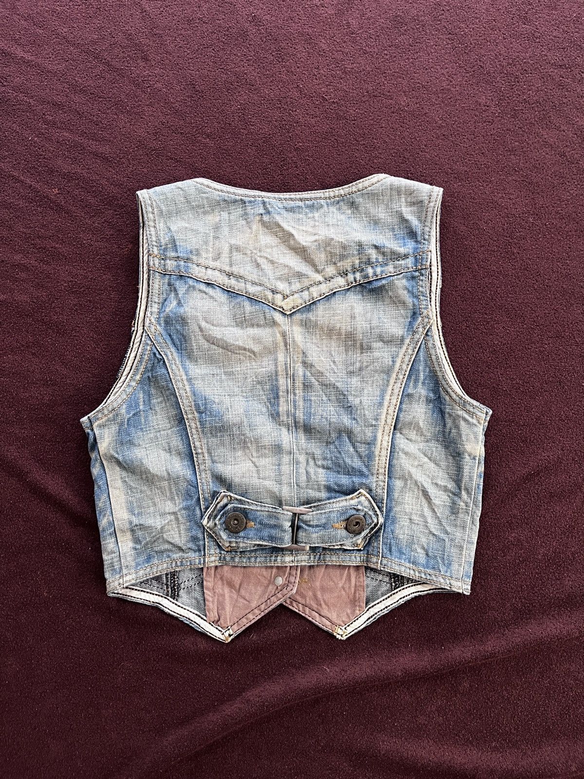 Japanese Brand Rare Lolita Vest jeans Size US S / EU 44-46 / 1 - 2 Thumbnail