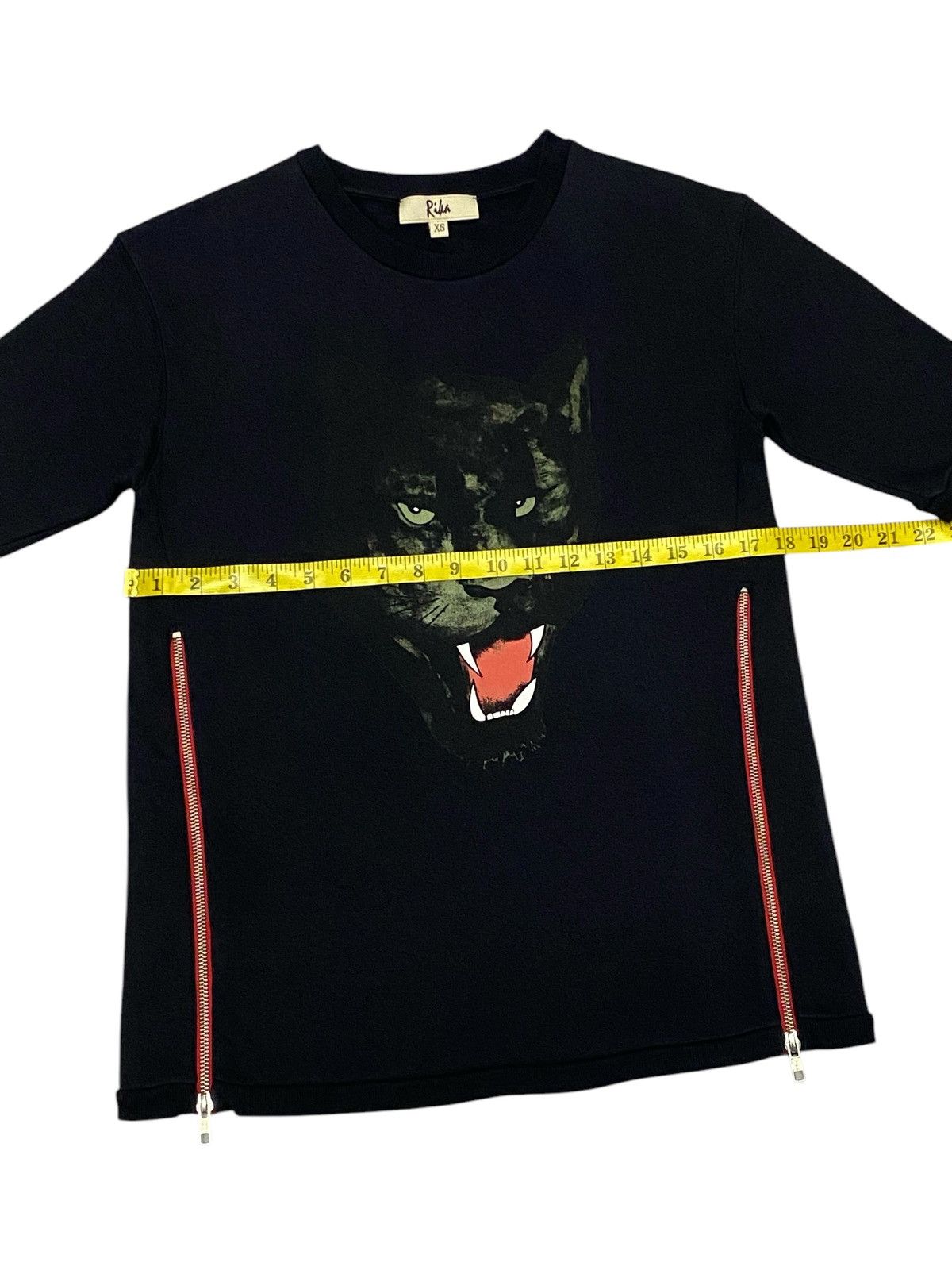 Designer × Japanese Brand Rika Studio Black Panther Print Sweat Top Size XS / US 0-2 / IT 36-38 - 14 Thumbnail