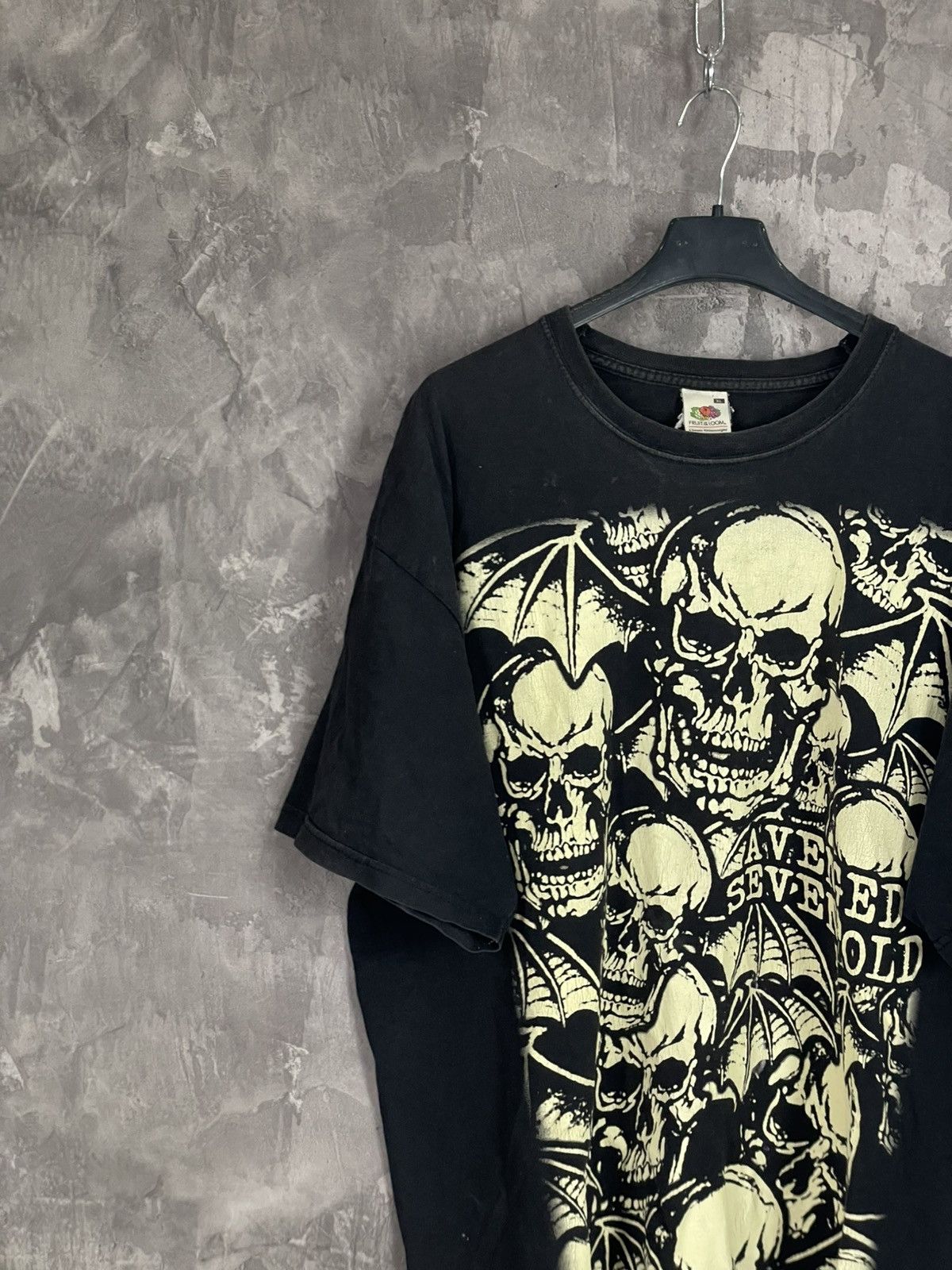 Band Tees Crazy vintage cyber Y2k skull graphic emo goth t-shirt Size US XL / EU 56 / 4 - 4 Thumbnail