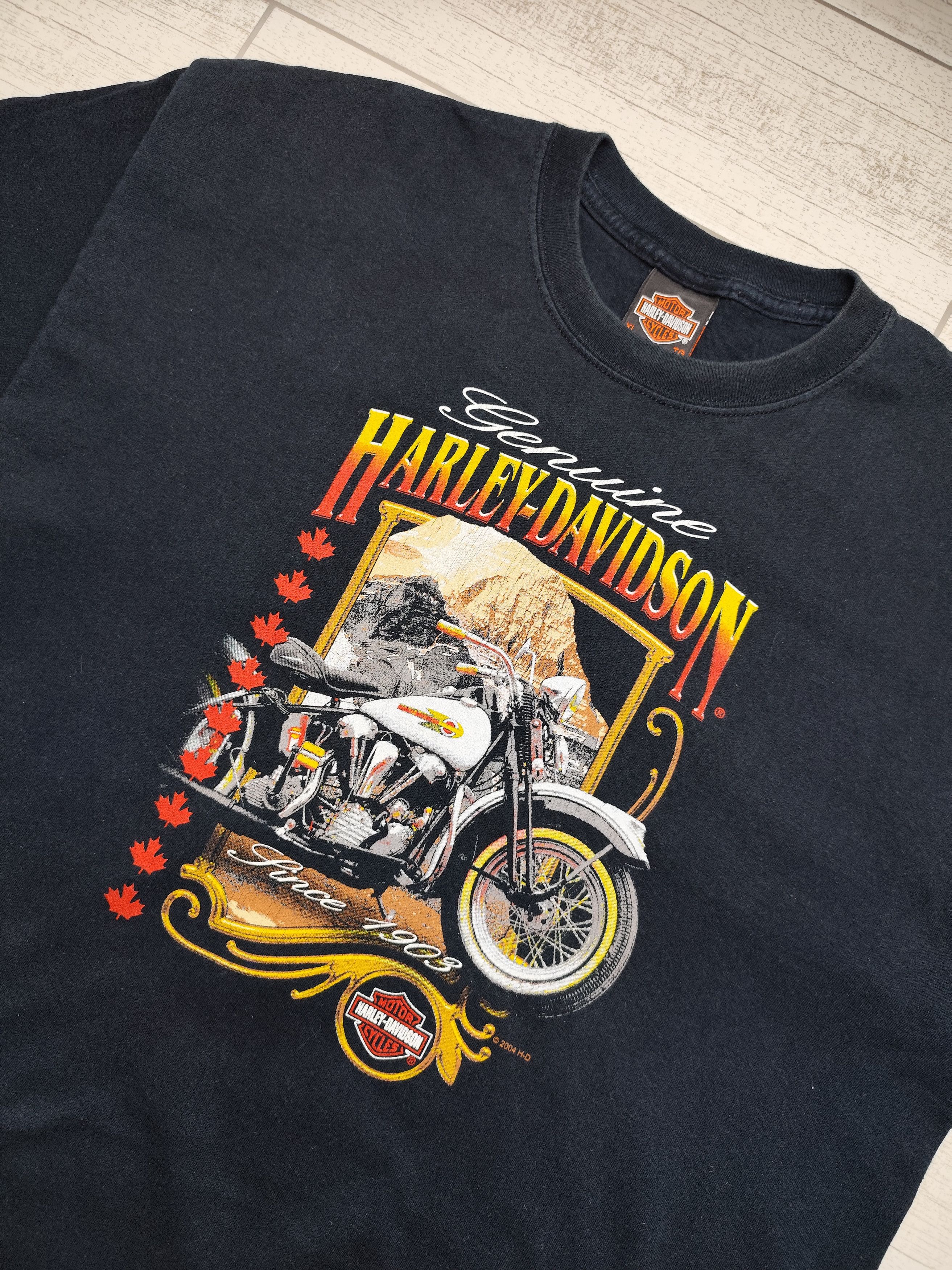 Harley Davidson × Vintage Vintage streetwear racing Harley Davidson T Shirt Size US XL / EU 56 / 4 - 2 Thumbnail