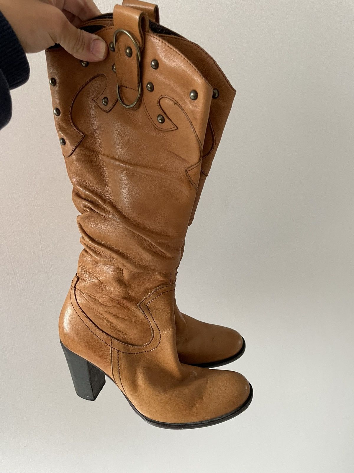 Vintage Vintage leather boots Size US 5.5 / IT 35.5 - 17 Thumbnail