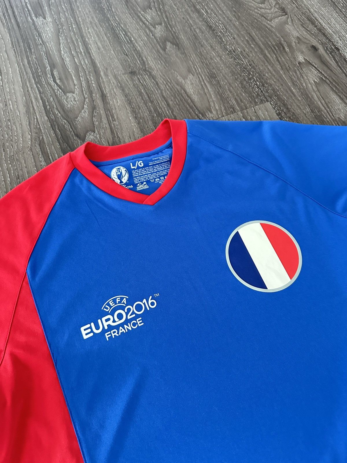 Other 2016 EUROCUP France Jersey BNWT Size US L / EU 52-54 / 3 - 2 Thumbnail