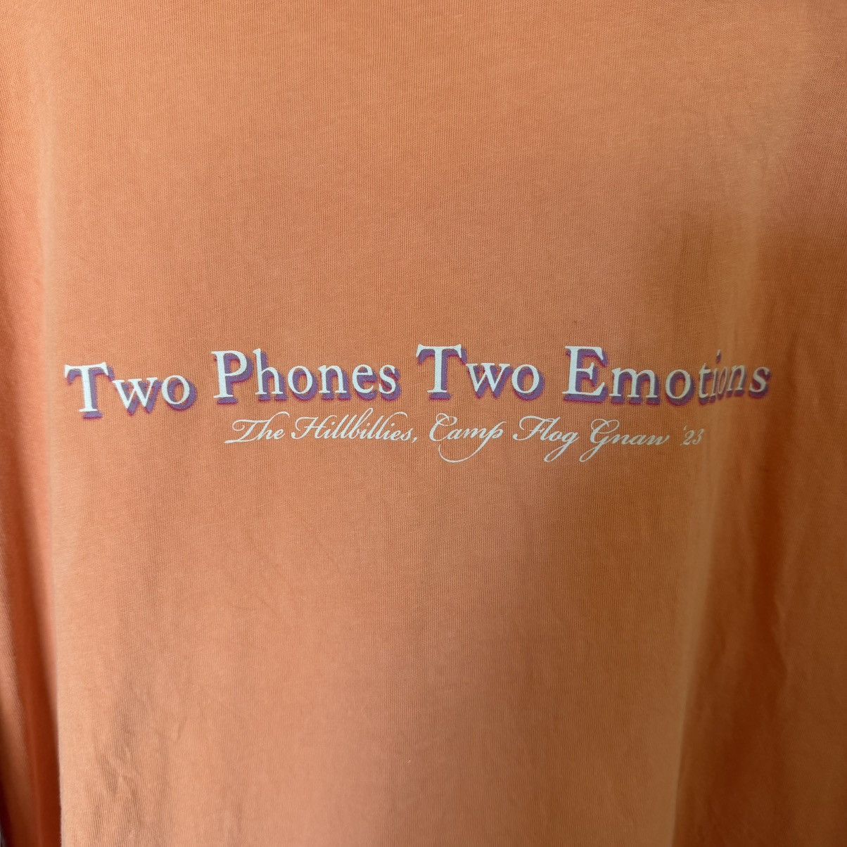Martine Rose Martine Rose x The Hillbillies 2 phones tee Size US XL / EU 56 / 4 - 3 Thumbnail