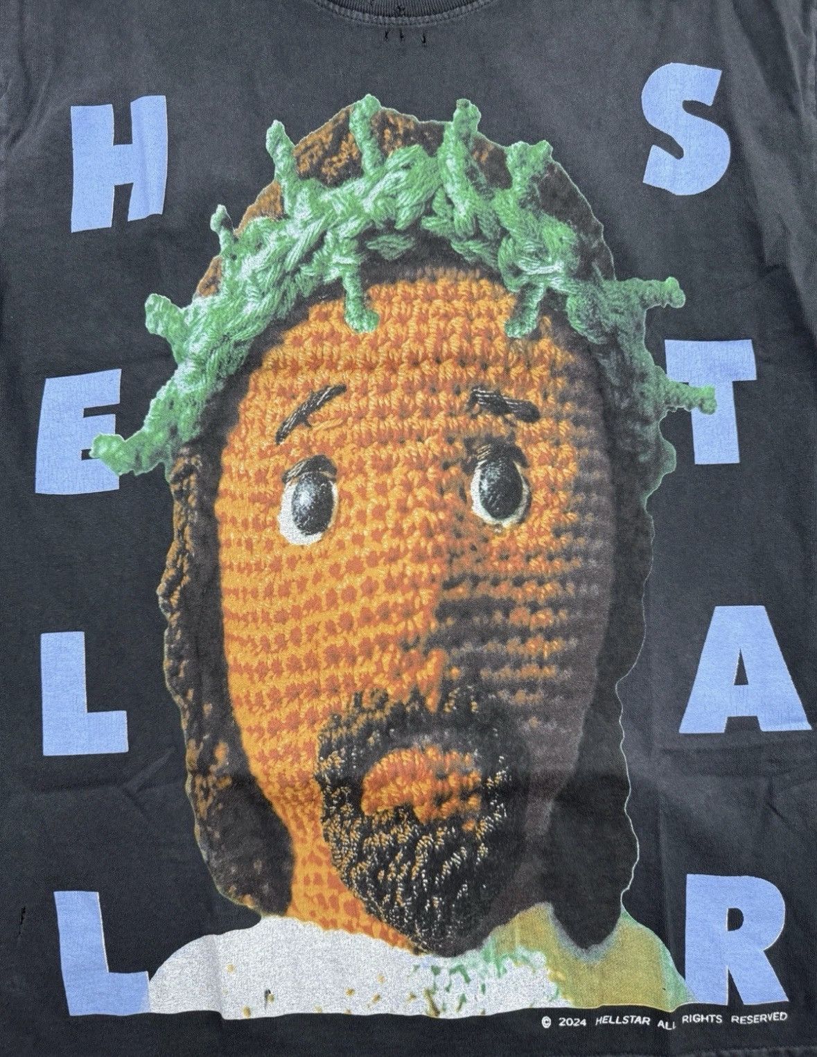 HELLSTAR Hellstar Crochet T-shirt Size US S / EU 44-46 / 1 - 3 Thumbnail