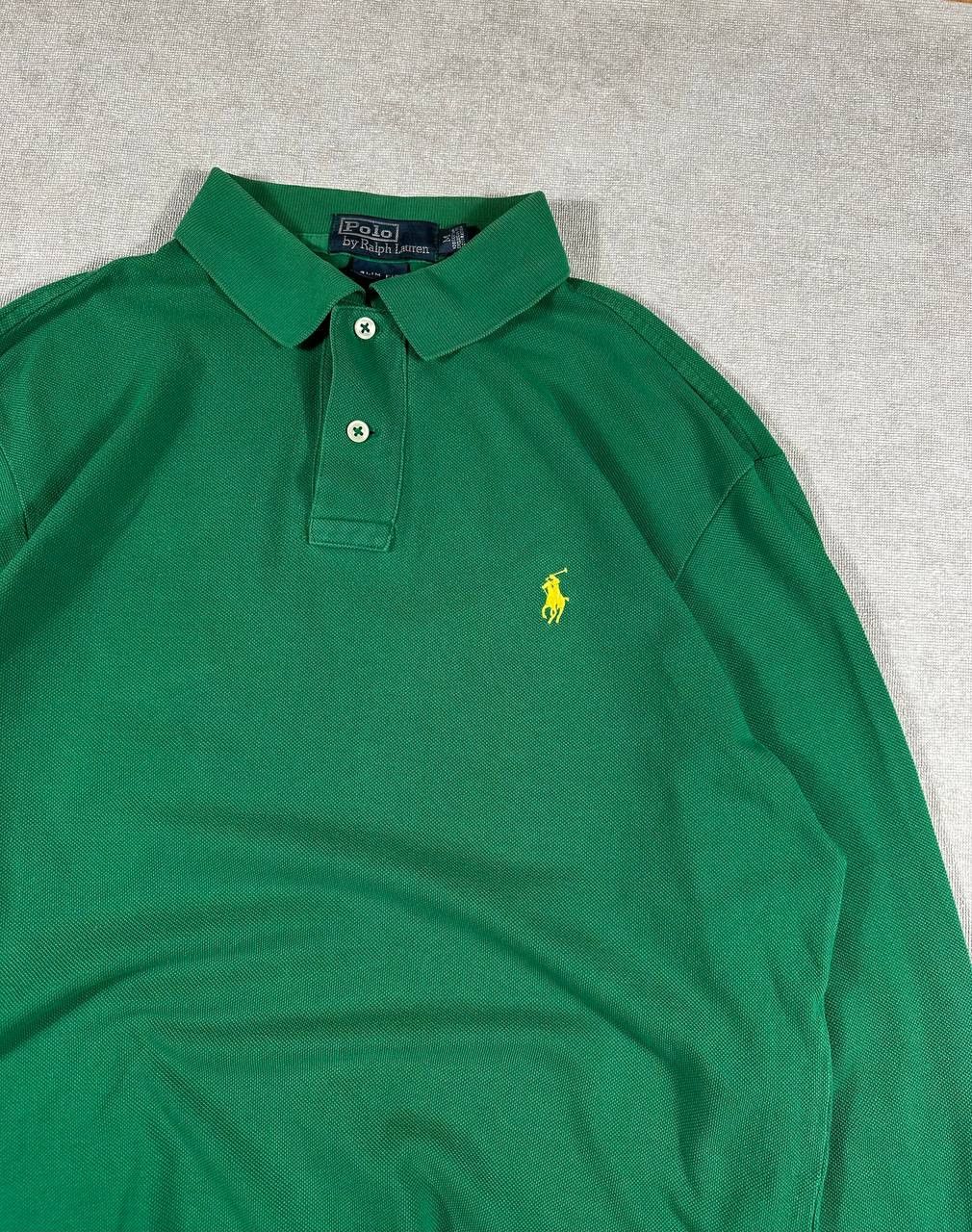 Polo Ralph Lauren Polo Ralph Lauren Long Sleeve Polo Size US M / EU 48-50 / 2 - 2 Thumbnail