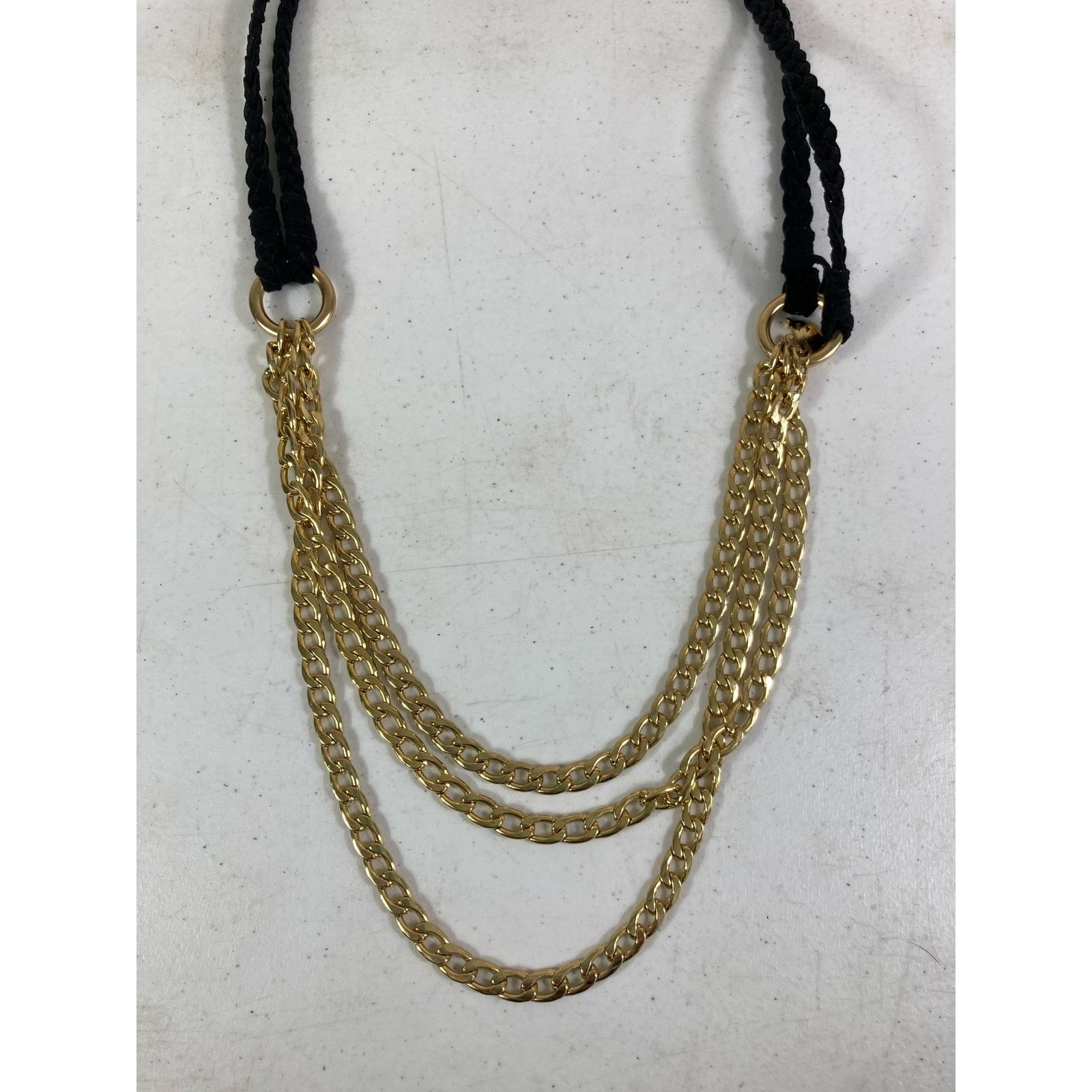 Other Bohemian Chunky Womens Chain Necklace Trendy Bold Fashion Size ONE SIZE - 3 Thumbnail