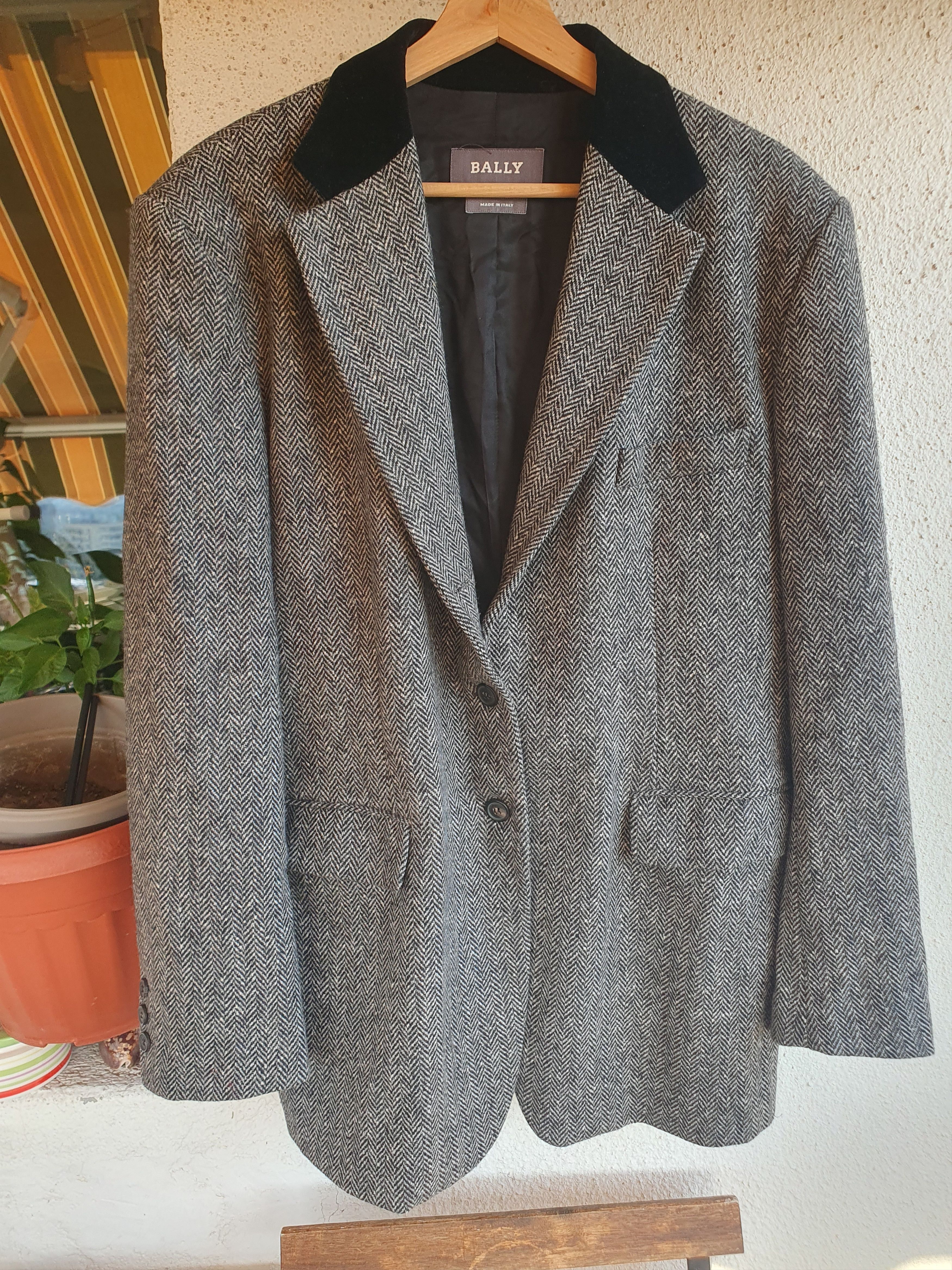 Bally Bally Made in Italy Lambswool blazer sz L Size 46R - 6 Thumbnail