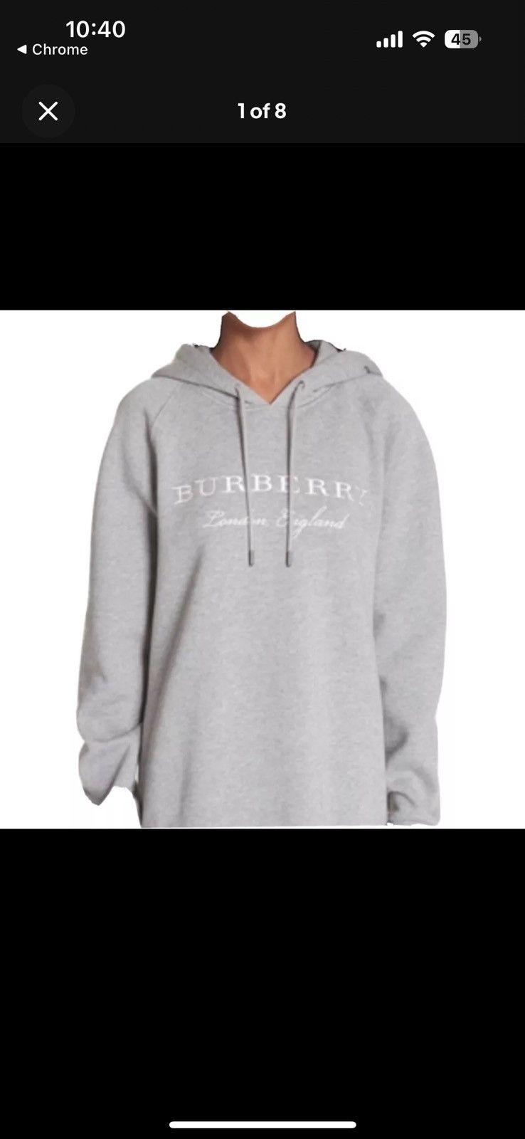 Burberry Burberry hoodie Size L / US 10 / IT 46 - 2 Thumbnail