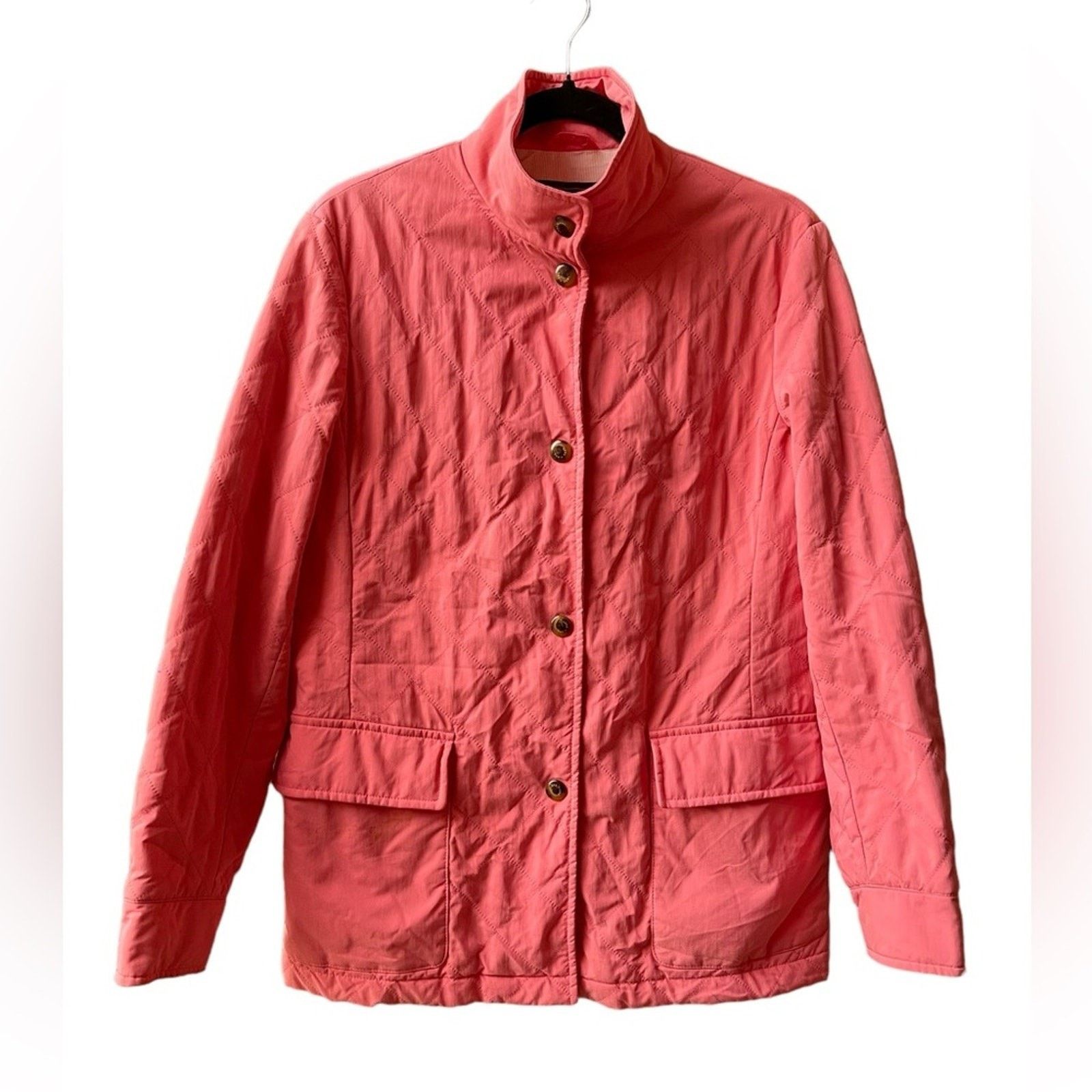 Loro Piana Loro Piana Horsey Jacket in Pink Size:42/US:8 Size M / US 6-8 / IT 42-44 - 1 Thumbnail