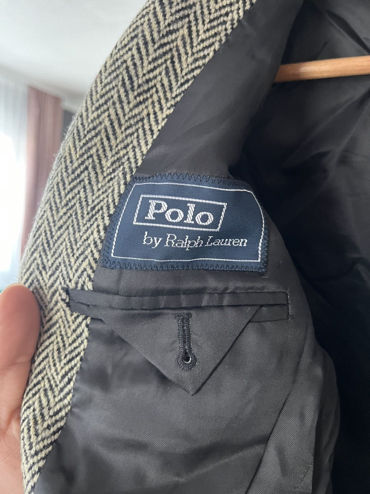 Polo Ralph Lauren Vintage Polo Ralph Lauren Blazer Jacket Wool Herringbone Size XL / US 12-14 / IT 48-50 - 10 Thumbnail