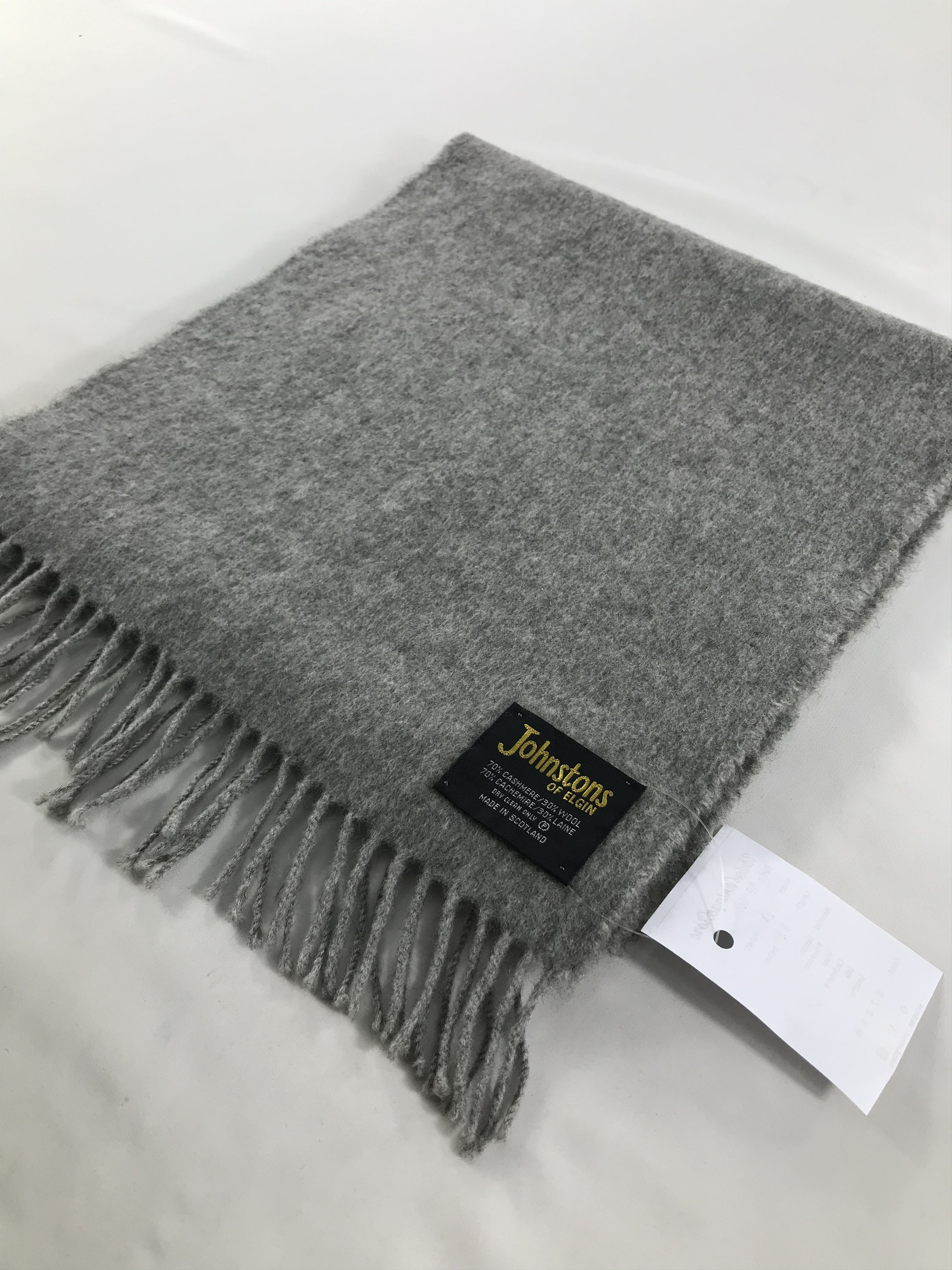 Johnstons Of Elgin Vintage Johnstons of Elgin Scarf/Muffler/Neckwear MF1181 Size ONE SIZE - 3 Thumbnail