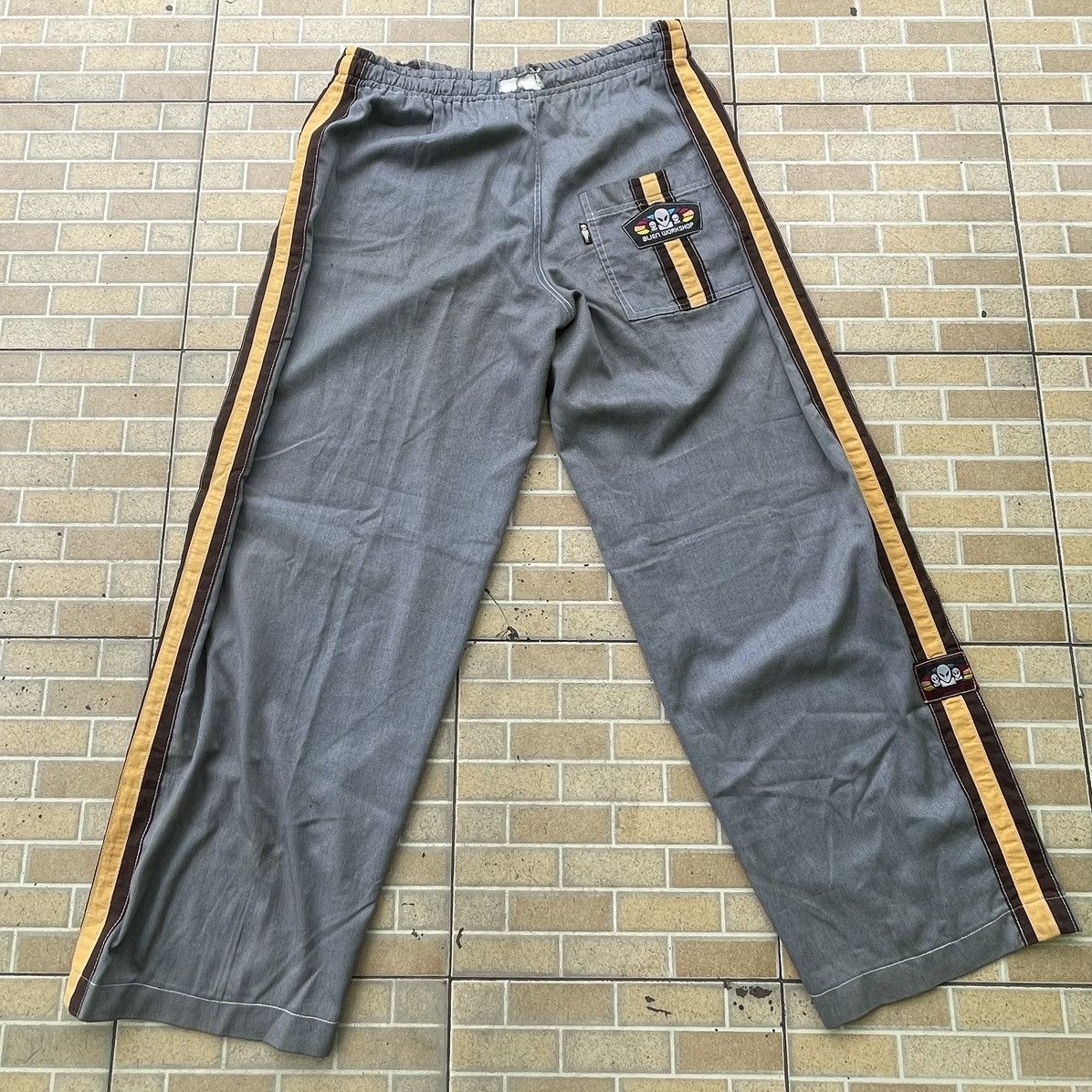 Alien Workshop 90’s Y2k Allien Workshop Distressed Pants Vintage Size US 36 / EU 52 - 1 Thumbnail