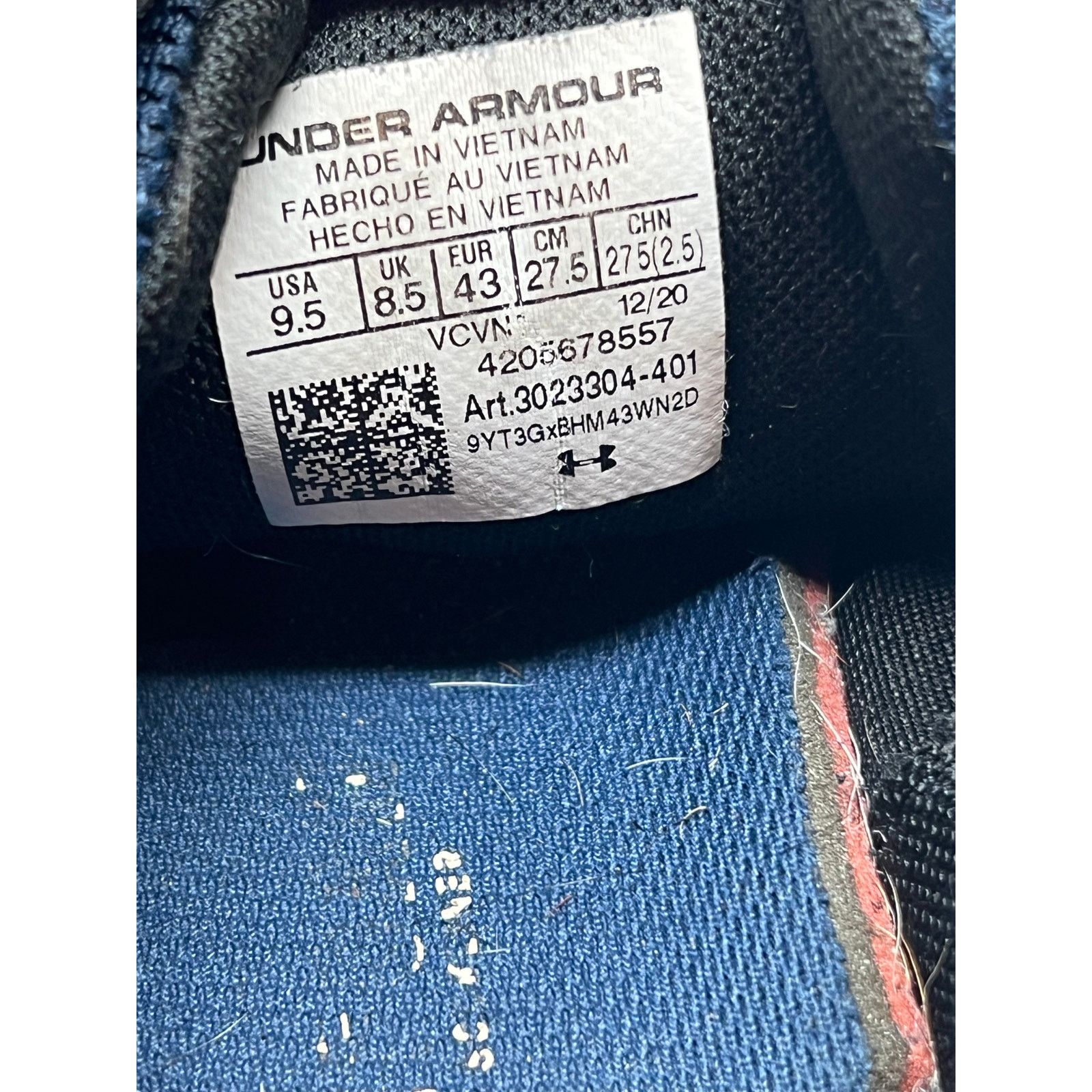 Under Armour Under Armour Charged Pursuit 2 Twist Mens 9.5 Size US 9.5 / EU 42-43 - 8 Thumbnail