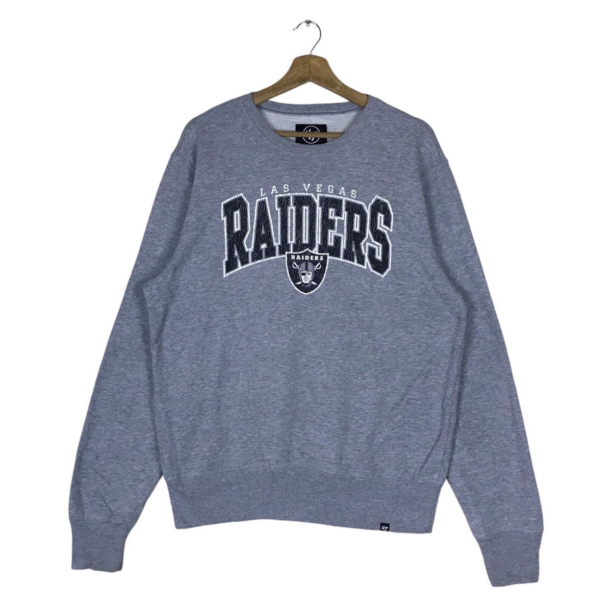 47 Vintage 47 Raiders Pullover Jumper Sweatshirt Size US M / EU 48-50 / 2 - 1 Thumbnail