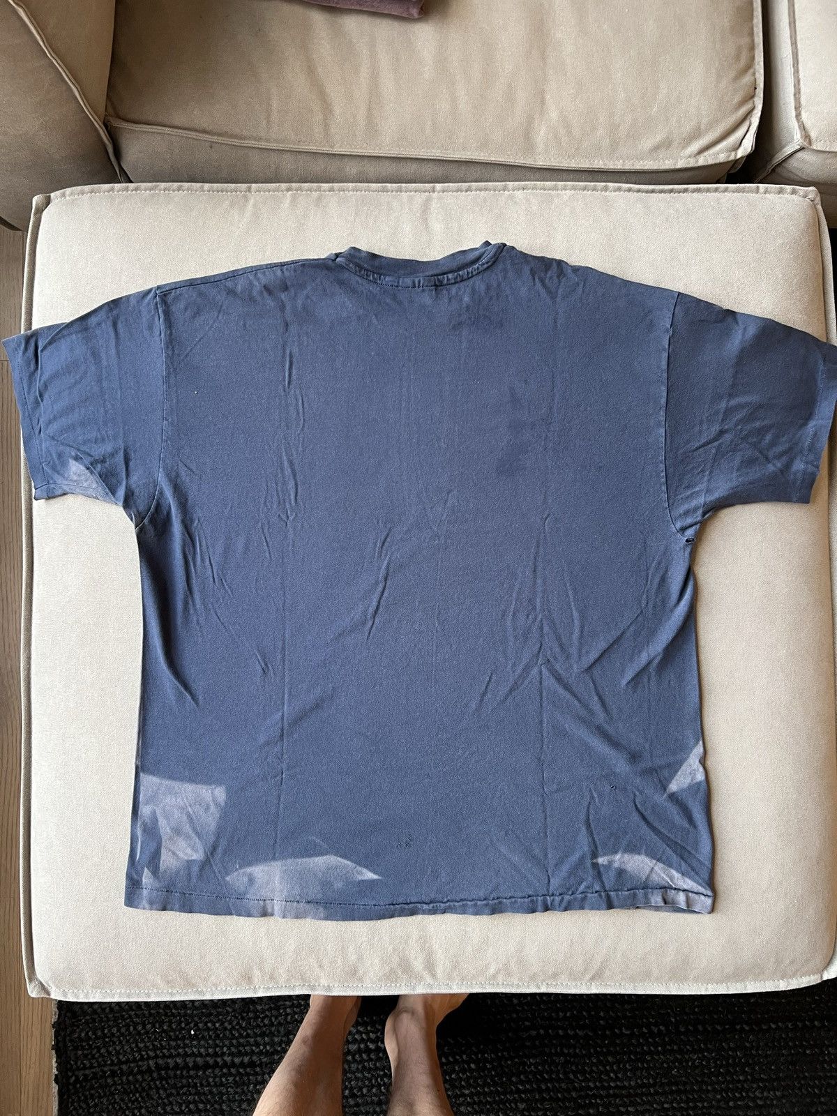 Vintage Sunfaded Navy Tee — Natural Arc Fade Size US M / EU 48-50 / 2 - 2 Thumbnail