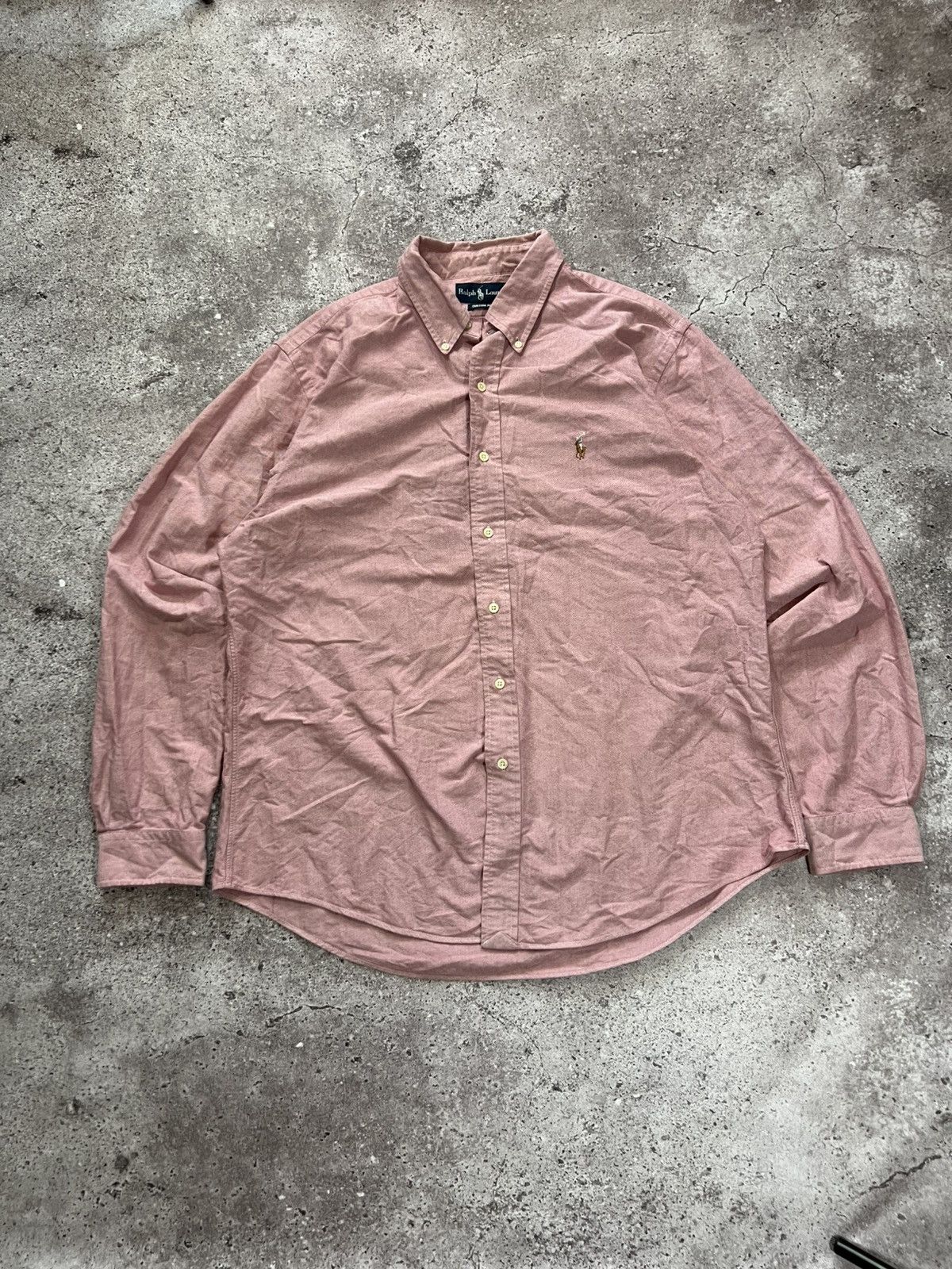 Ralph Lauren Polo Ralph Lauren shirt cotton XL heavy Size US XL / EU 56 / 4 - 1 Thumbnail