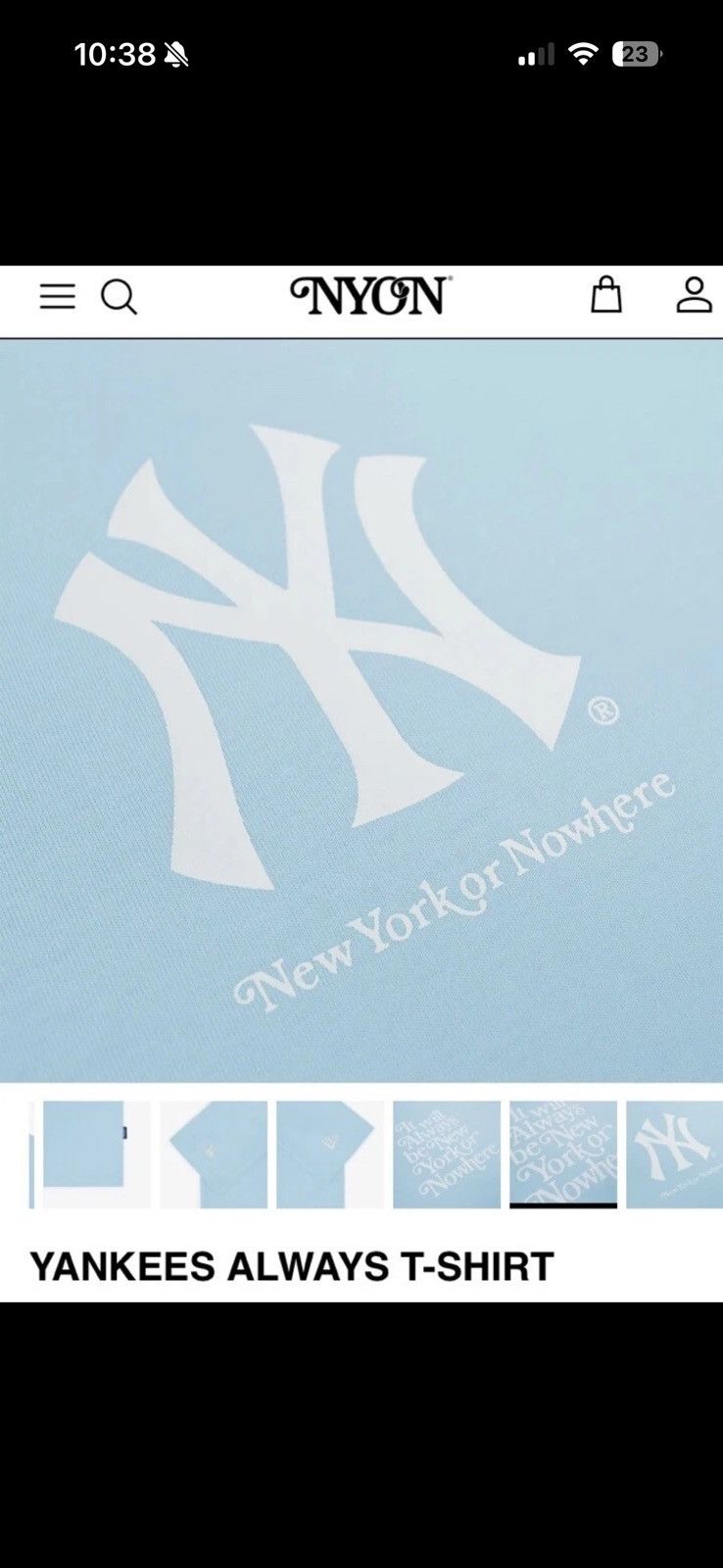 Other NWT - NYON Yankees Always Shirt - Medium Size US M / EU 48-50 / 2 - 5 Thumbnail