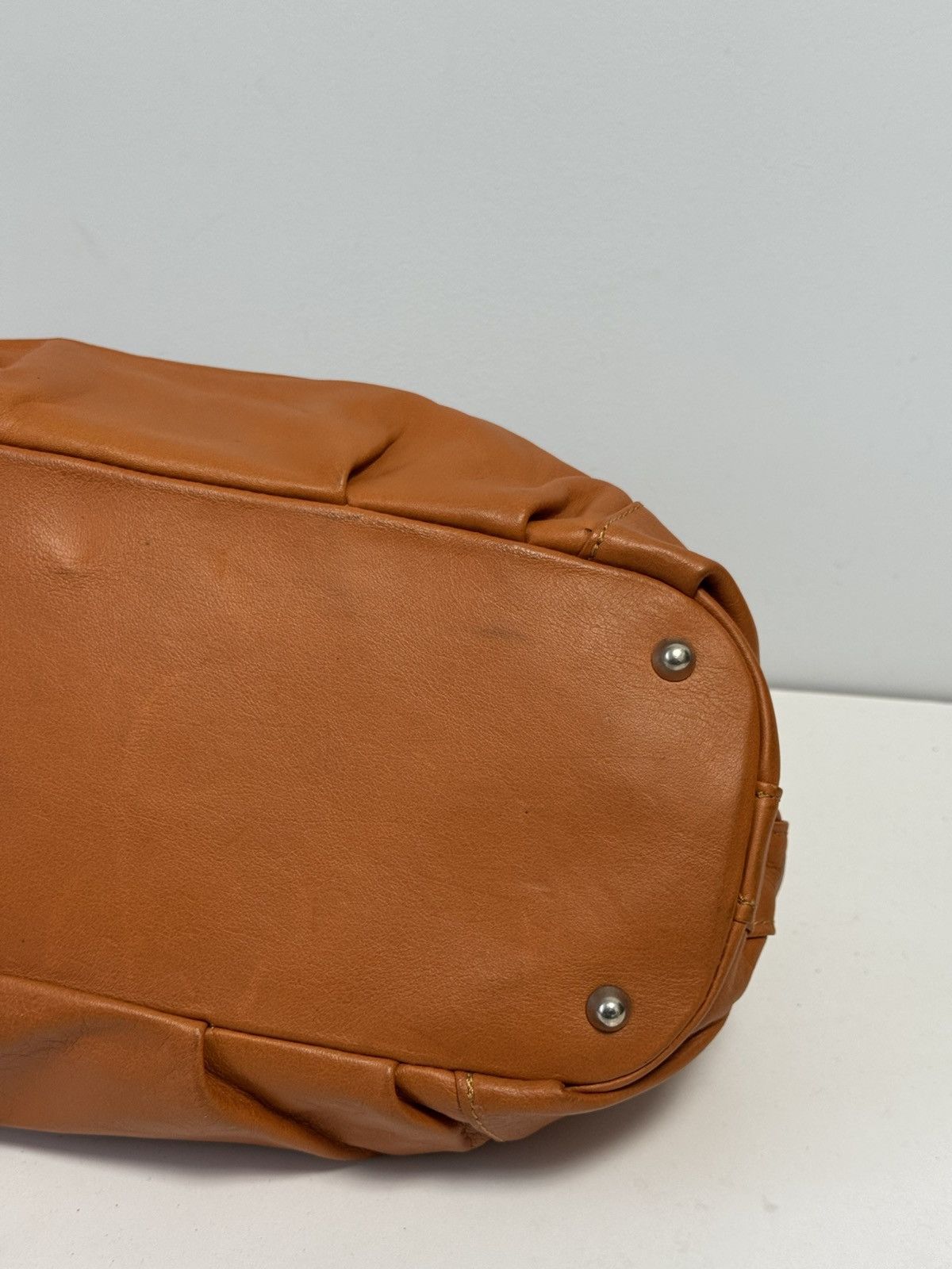 Genuine Leather Genuine leather crossbody shoulder bag Carmel color Size ONE SIZE - 14 Thumbnail