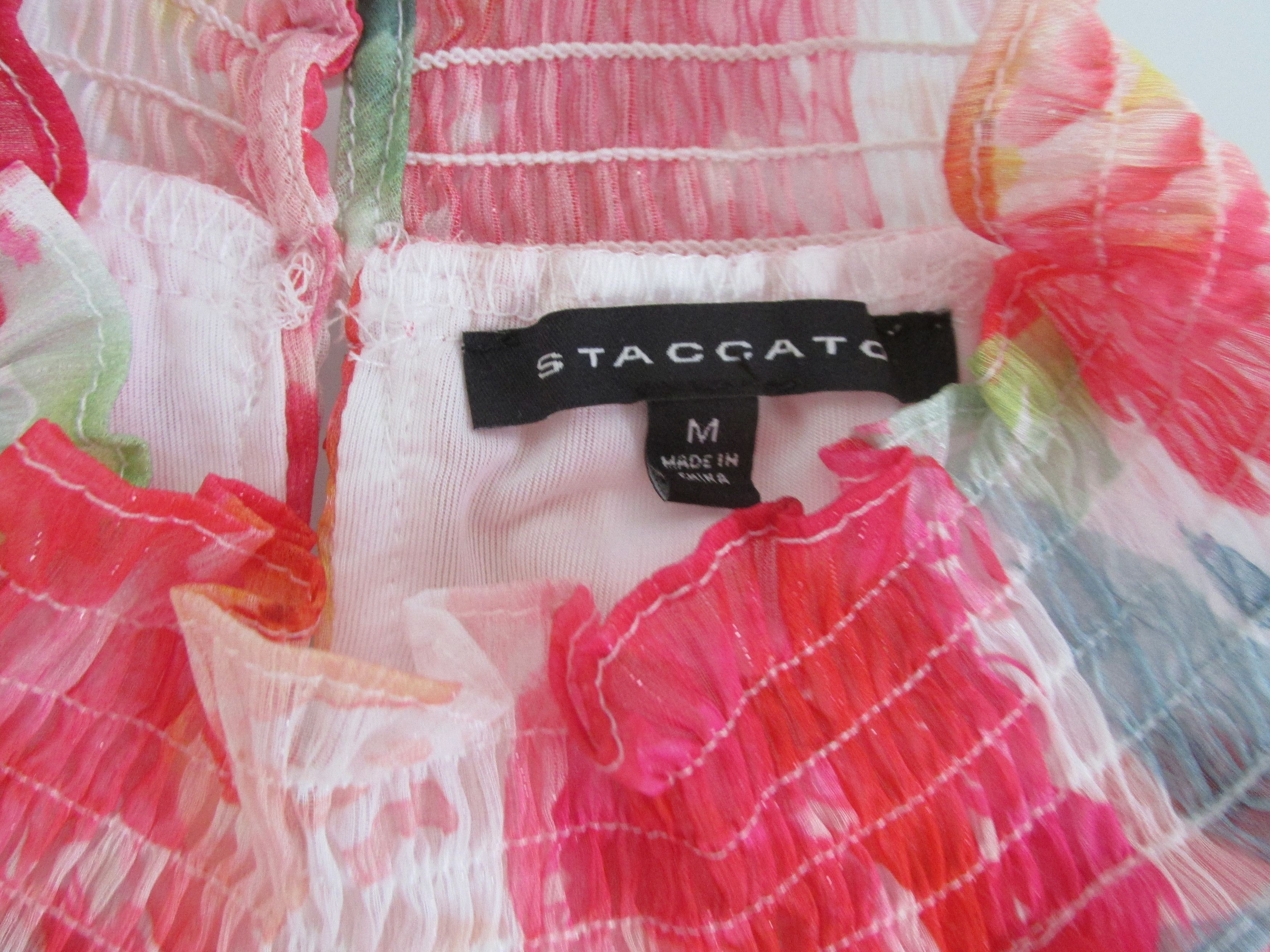 Other Staccato Women's Sleeveless Blouse Size Medium Size M / US 6-8 / IT 42-44 - 2 Thumbnail
