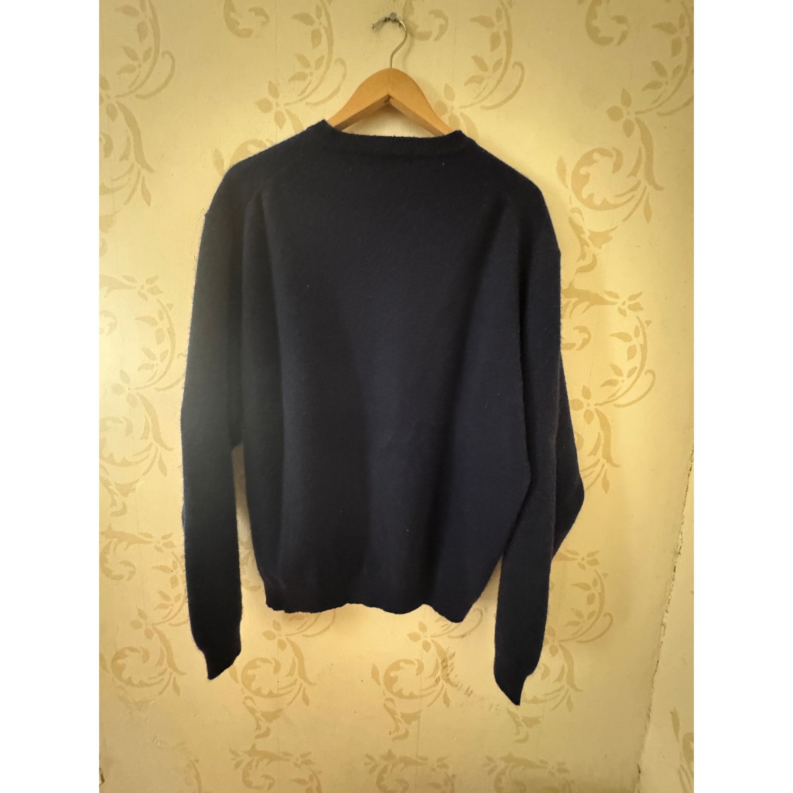 John Ashford Men's XL J. Ashford Cashmere 100% Cashmere Blue Sweater Size US XL / EU 56 / 4 - 1 Thumbnail