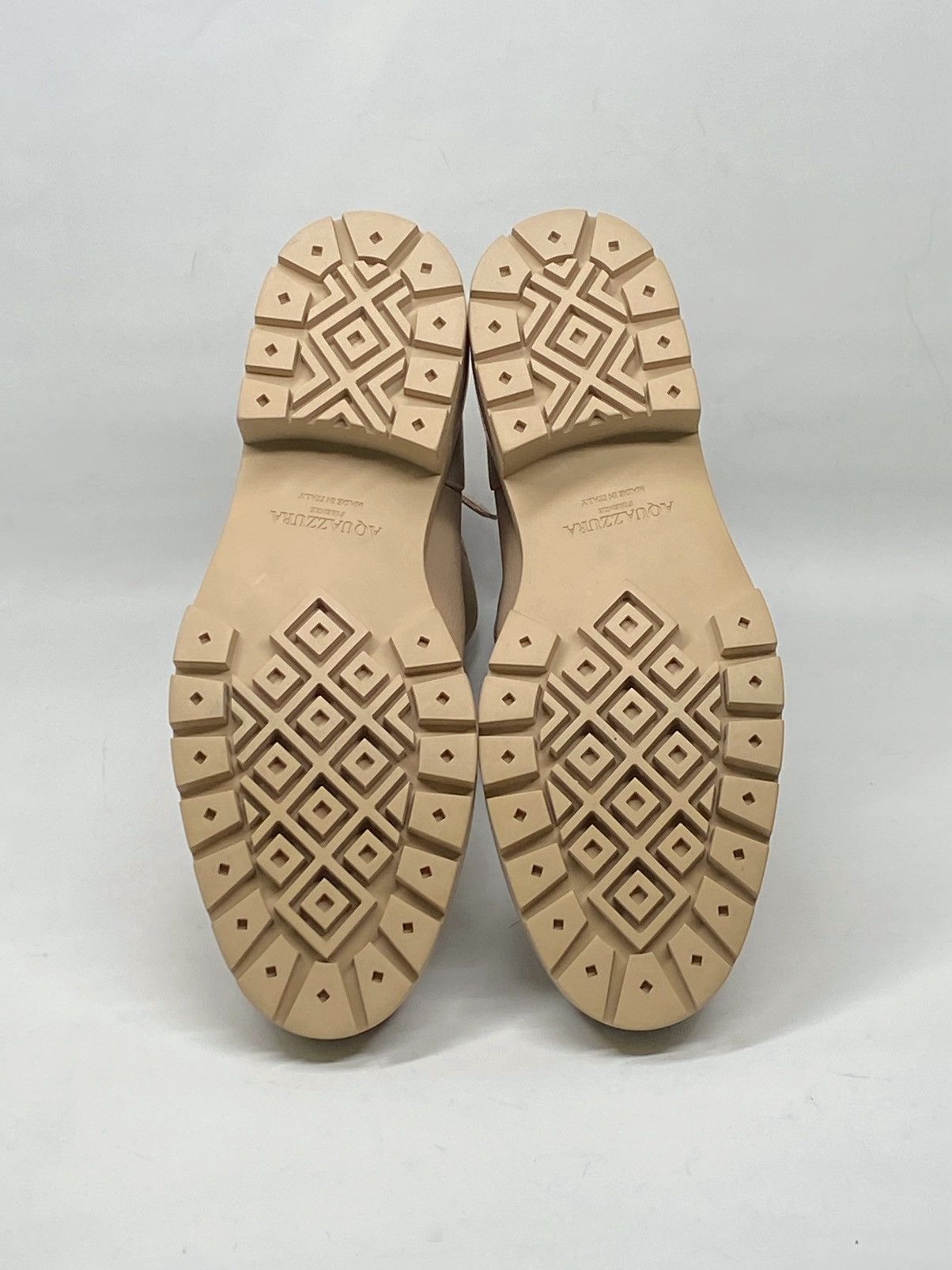 Aquazzura Aquazzura Saint Honore Leather Combat Booties size 40 Size US 10 / IT 40 - 14 Thumbnail