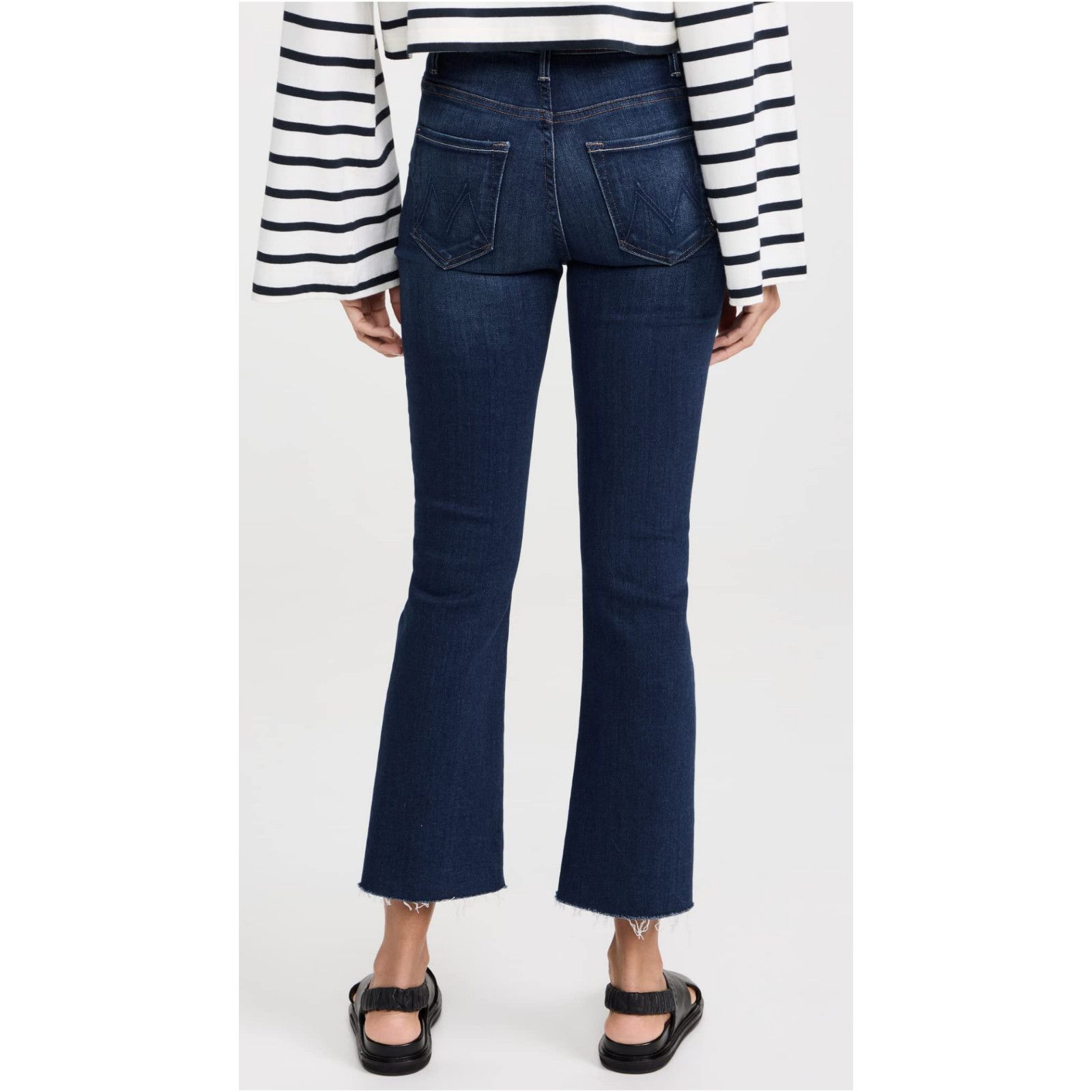 MOTHER Mother Superior The Hustler Ankle Fray Jeans Home Movies -26 Size 26" / US 2 / IT 38 - 5 Thumbnail