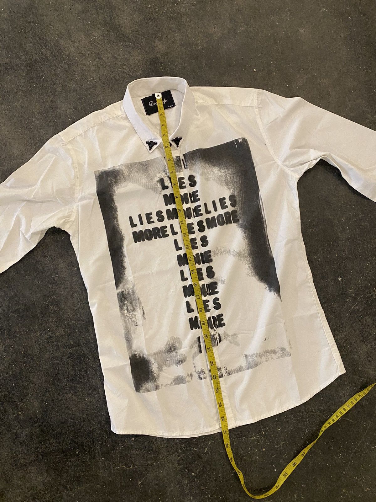 If Six Was Nine Y2k Decomp skull punk lgb style long shirt Size US M / EU 48-50 / 2 - 7 Thumbnail