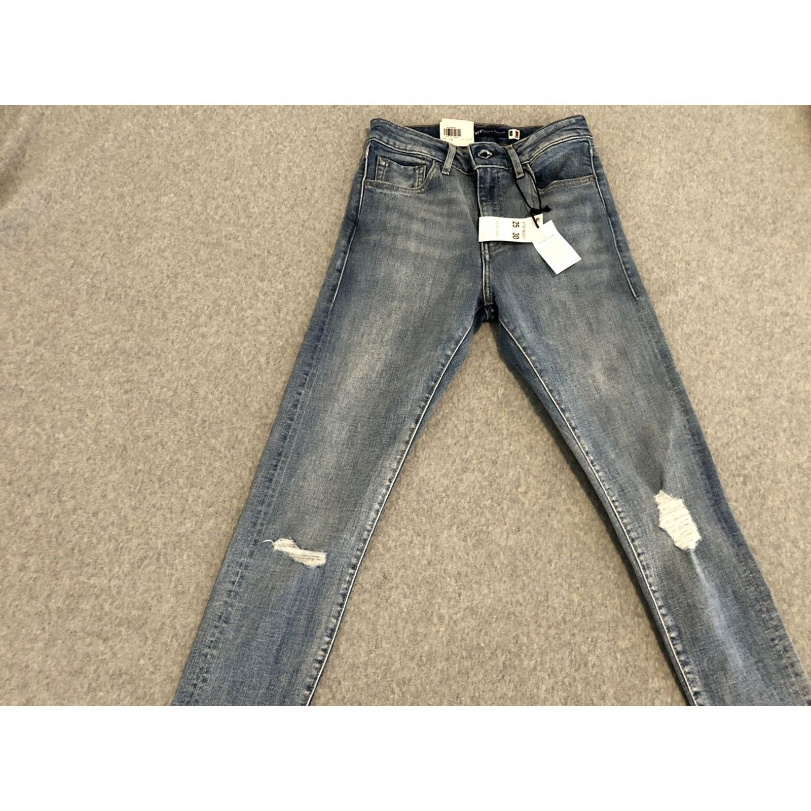 Levi's Levi's Made & Crafted 721 High Rise Skinny Denim Jeans Womens 25x30 Blue Size 42" / US 20 - 3 Thumbnail