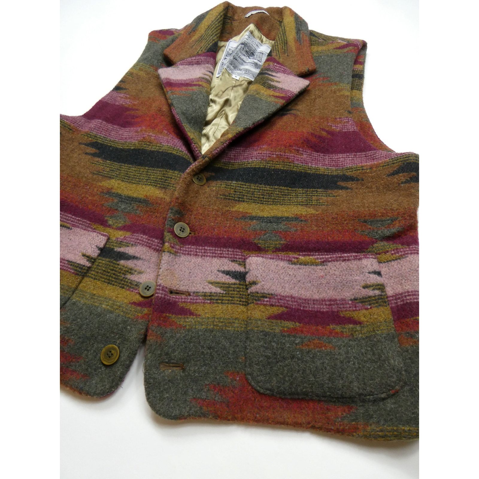Other men's SAWYER OF NAPA wool button front vest, medium Size US M / EU 48-50 / 2 - 3 Thumbnail