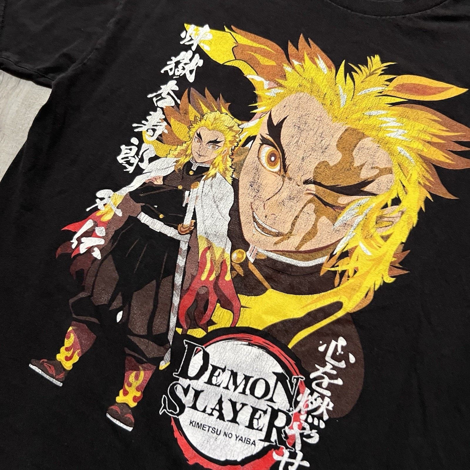 Vintage Demon Slayer Shirt Rengoku VTG Japanese Anime Kyujuro Tee Size US XL / EU 56 / 4 - 2 Thumbnail