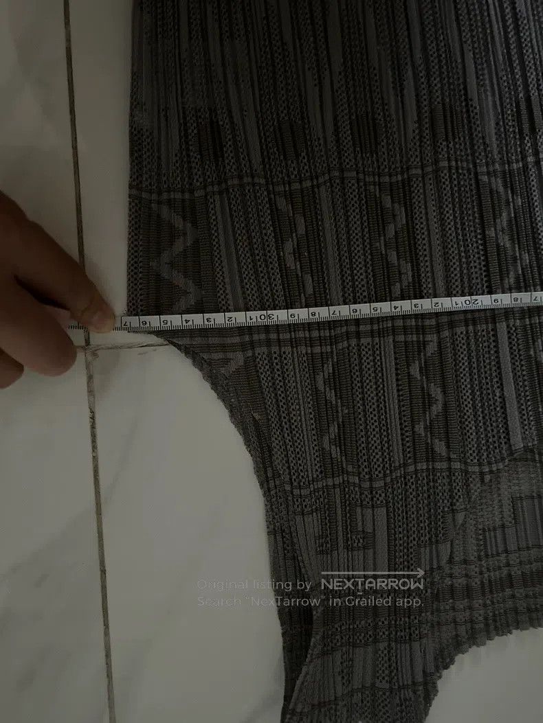 Issey Miyake Issey Miyake Gray mid-length skirt Size L / US 10 / IT 46 - 6 Thumbnail