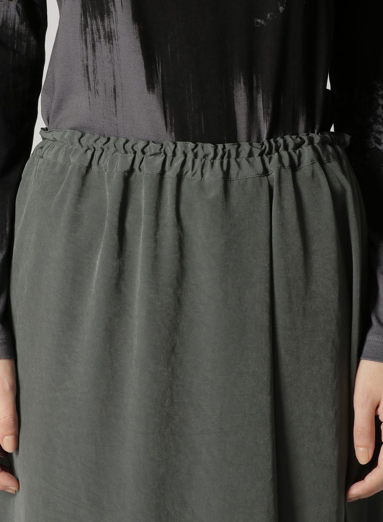 Yohji Yamamoto Y's Yohji Yamamoto - WOOL GABARDINE 2-WAY SKIRT WIDE PANTS Size 28" / US 6 / IT 42 - 16 Thumbnail