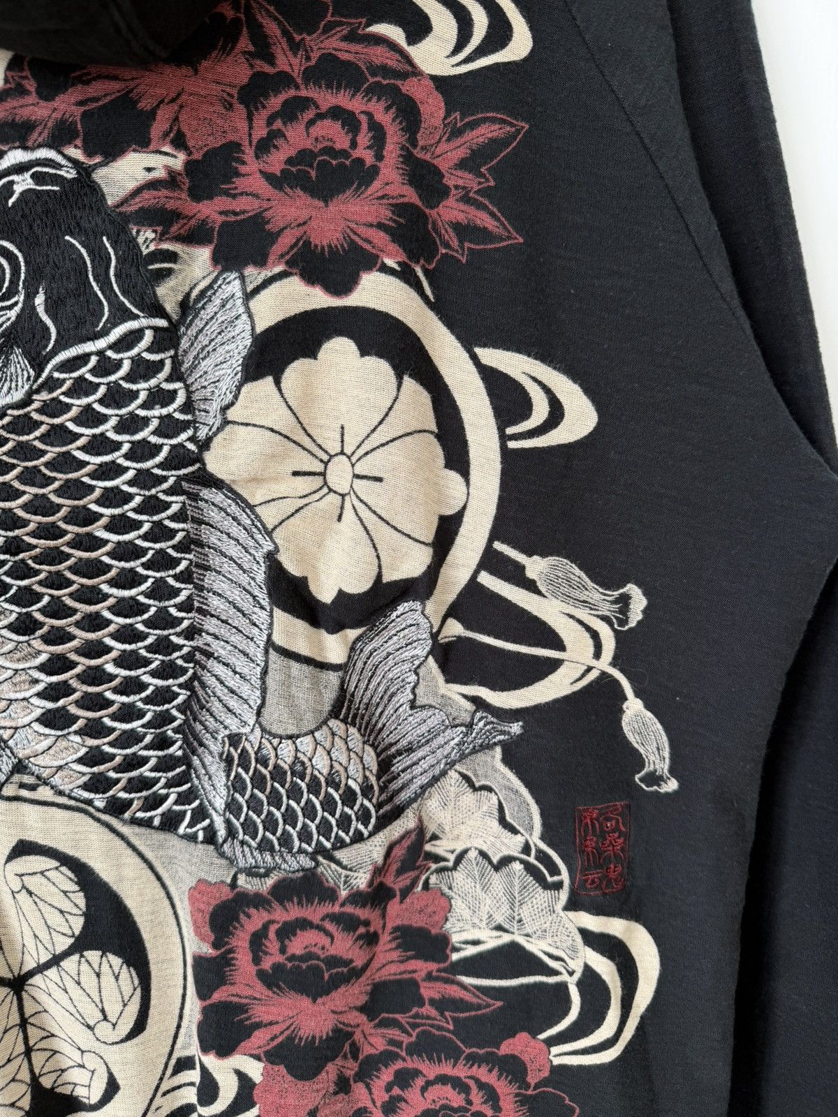 Karakuri Tamashii Vintage Karakuri Tamashi Sukajan Hoodie Size US XL / EU 56 / 4 - 3 Thumbnail