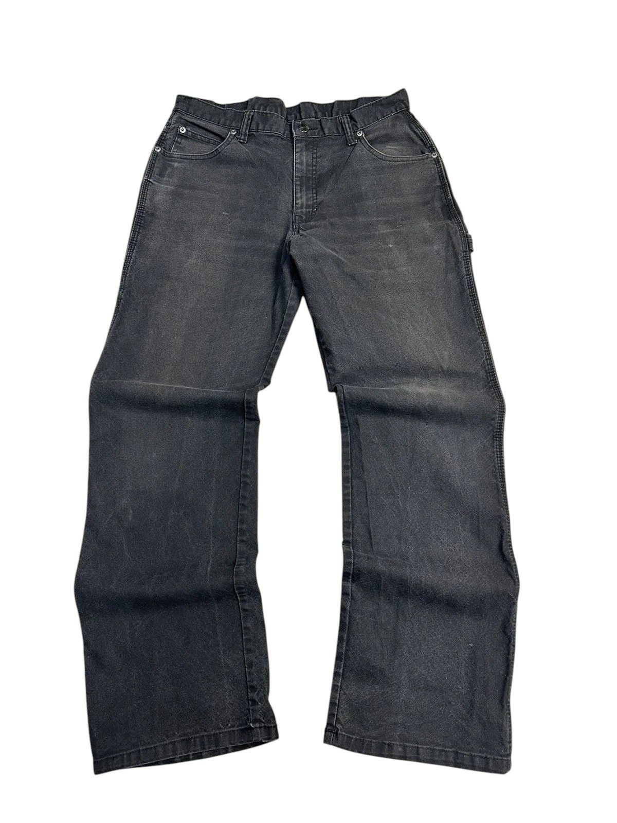 Dickies Dickies Vintage Black Workwear Denim Trousers 32 Size US 32 / EU 48 - 8 Thumbnail