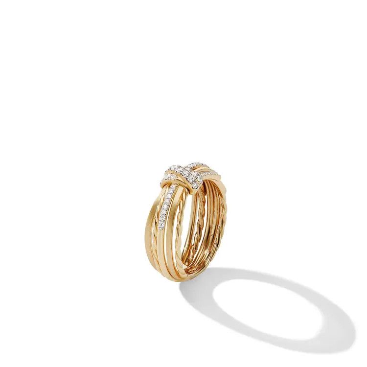 David Yurman o1s1wg111025 R17091D /Size 9 / Angelika Ring in Golden Size ONE SIZE - 3 Thumbnail
