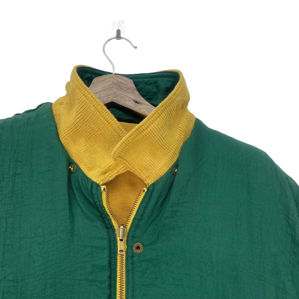 Vtg 90s Gallery Seamore Issey Miyake Inspired Bomber Style