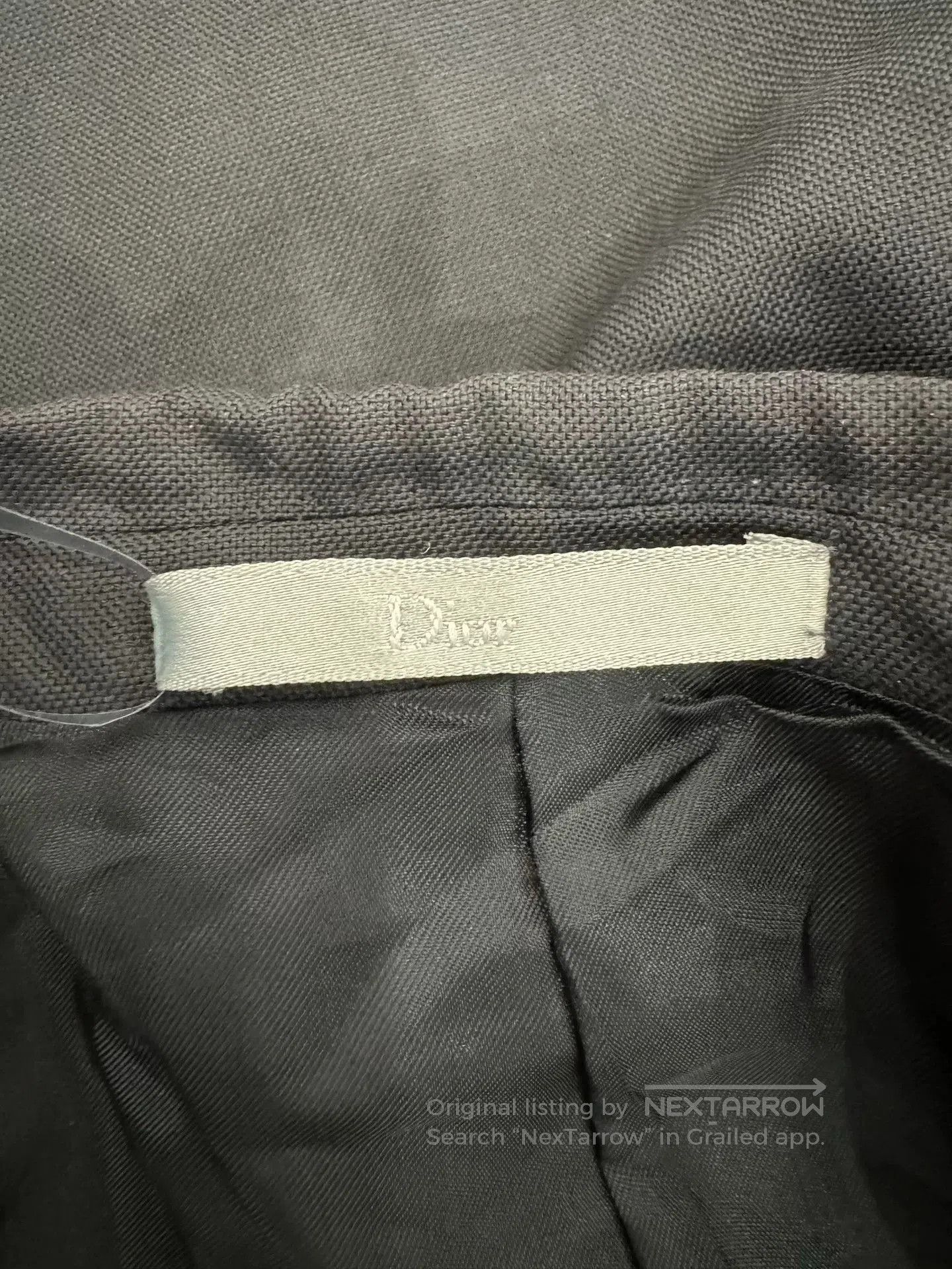 Dior Dior Men's Black Wool Suit Jacket. Size US S / EU 44-46 / 1 - 6 Thumbnail