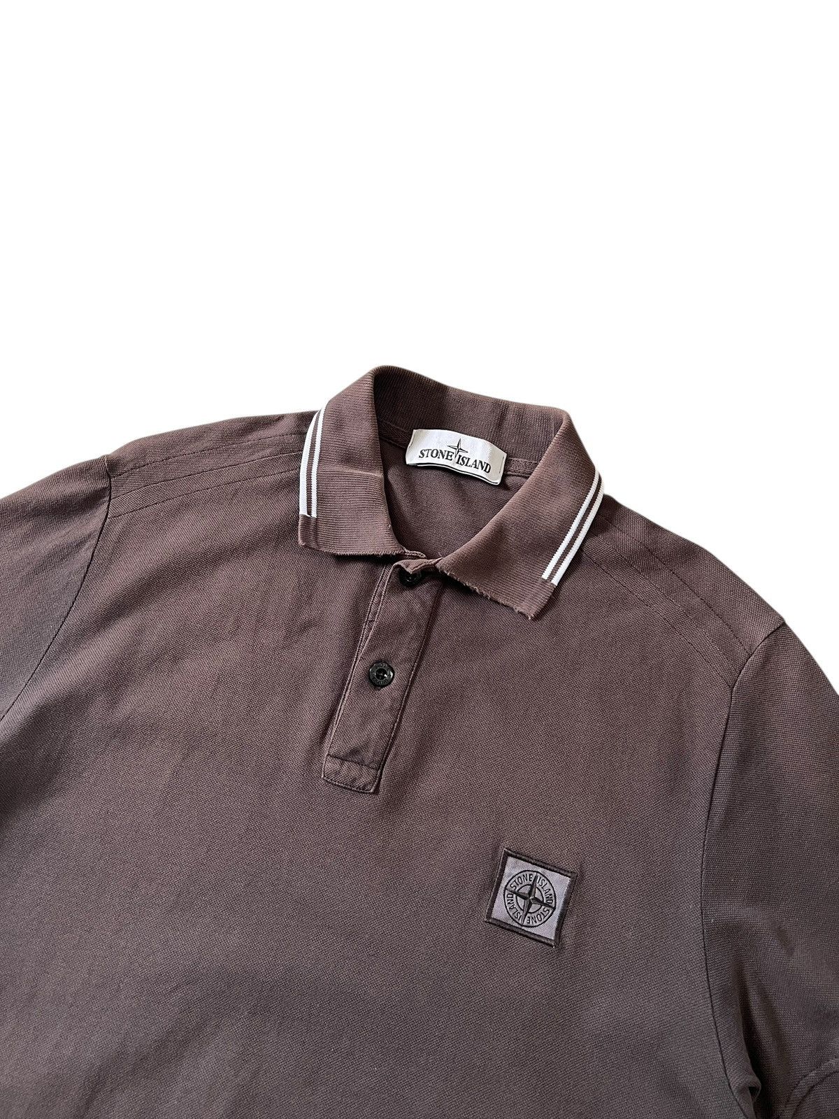 Stone Island Stone Island Washed Polo Size US S / EU 44-46 / 1 - 3 Thumbnail
