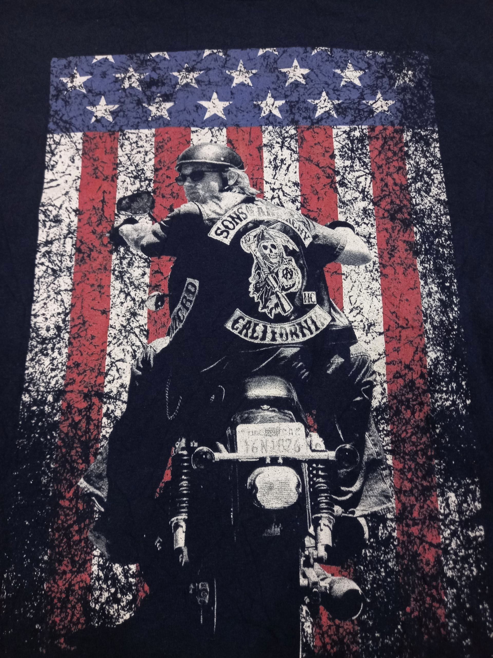 Vintage Vintage 2008 Sons Of Anarchy SAMCRO Season 1 Series Tee Size US L / EU 52-54 / 3 - 3 Thumbnail