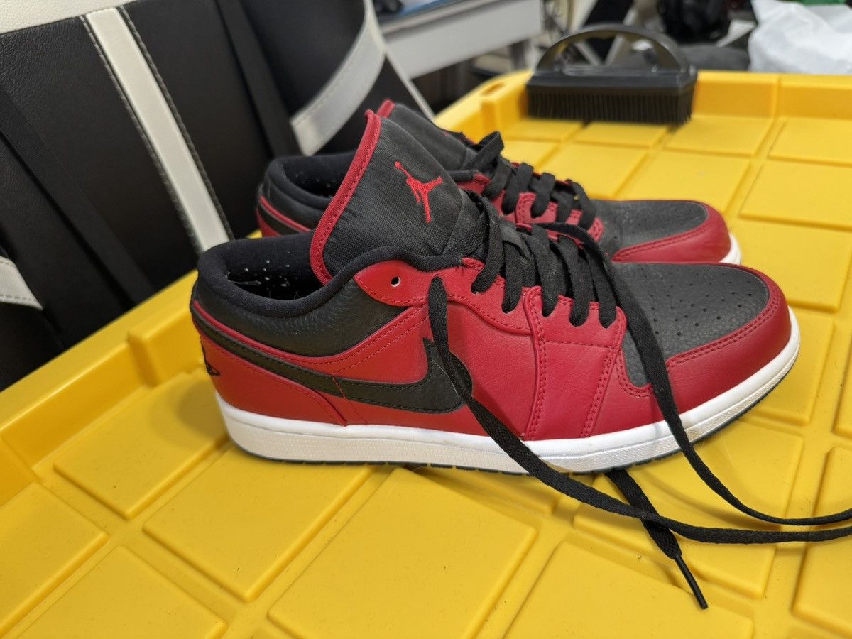 Jordan Brand Jordan Red and Black Sneakers Size US 8.5 / EU 41-42 - 2 Thumbnail